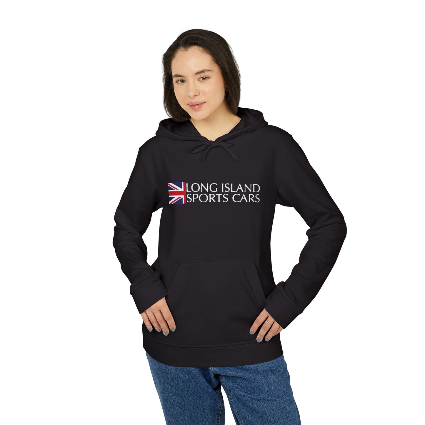 Adidas Long Island Sports Cars|Aston Martin Long Island Fleece Hoodie for Car Enthusiasts