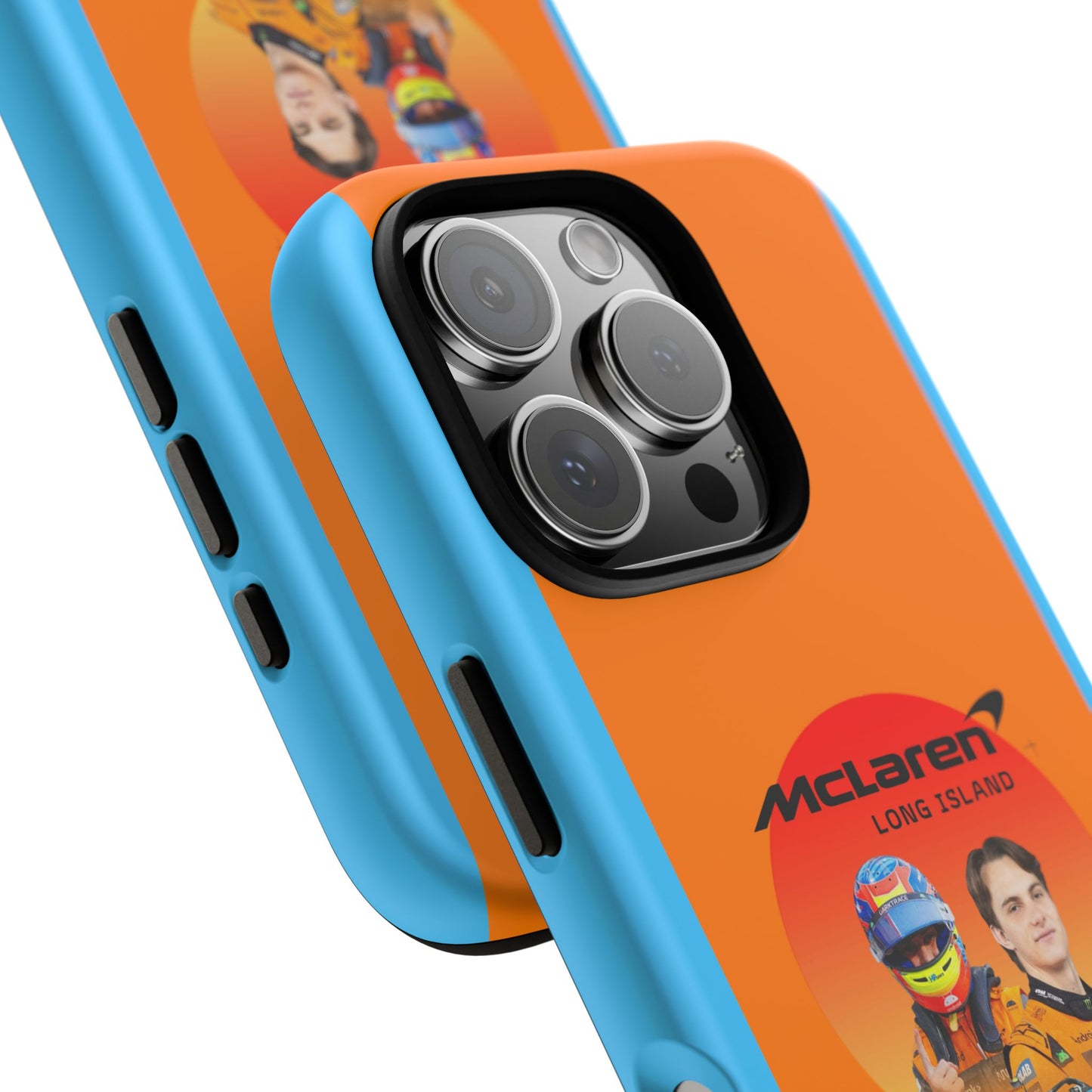 McLaren Long Island McLaren F1 inspired Oscar Piastri Impact-Resistant Phone Case - Sleek & Stylish
