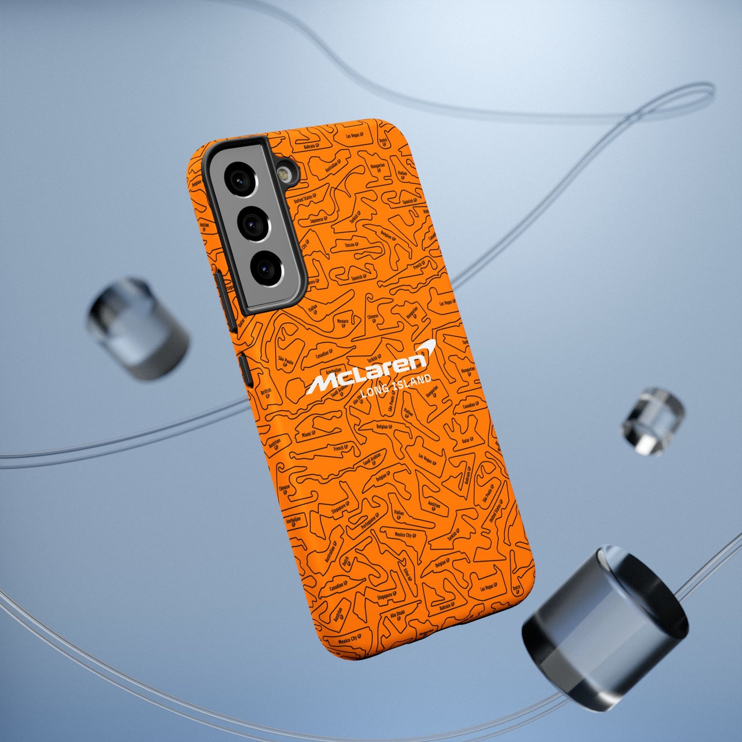 McLaren Long Island F1 race Track Inspired Impact-Resistant Phone Case