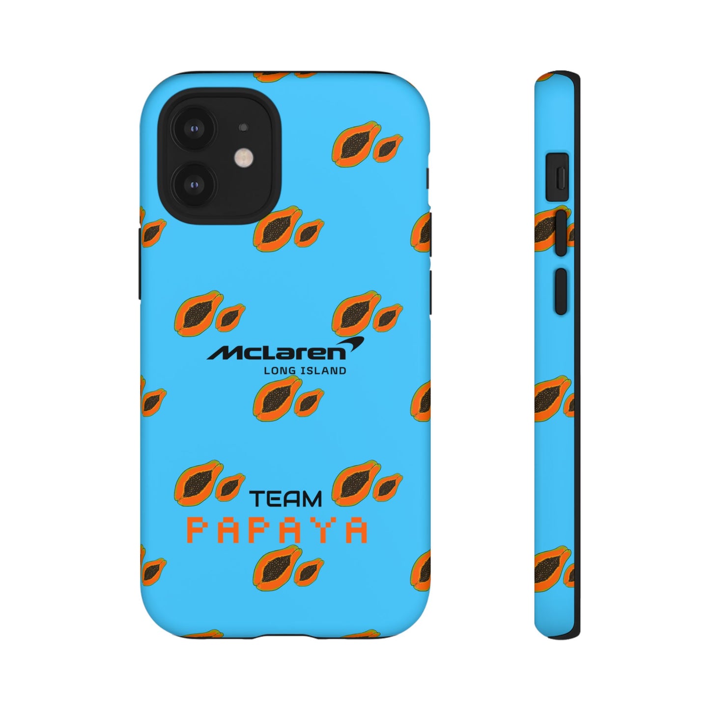 McLaren Long Island Team Papaya Impact-Resistant Phone Case - Sleek & Stylish
