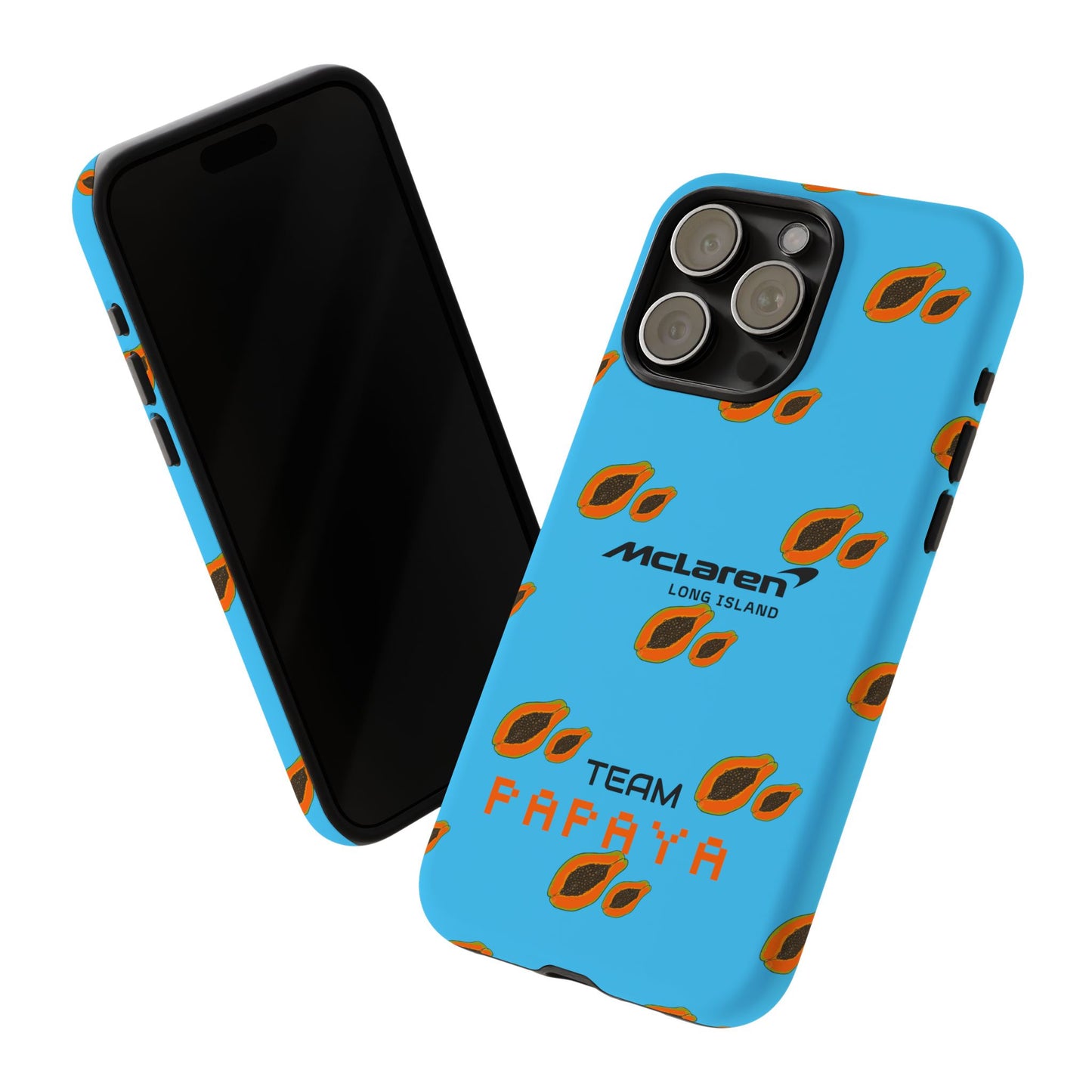 McLaren Long Island Team Papaya Impact-Resistant Phone Case - Sleek & Stylish