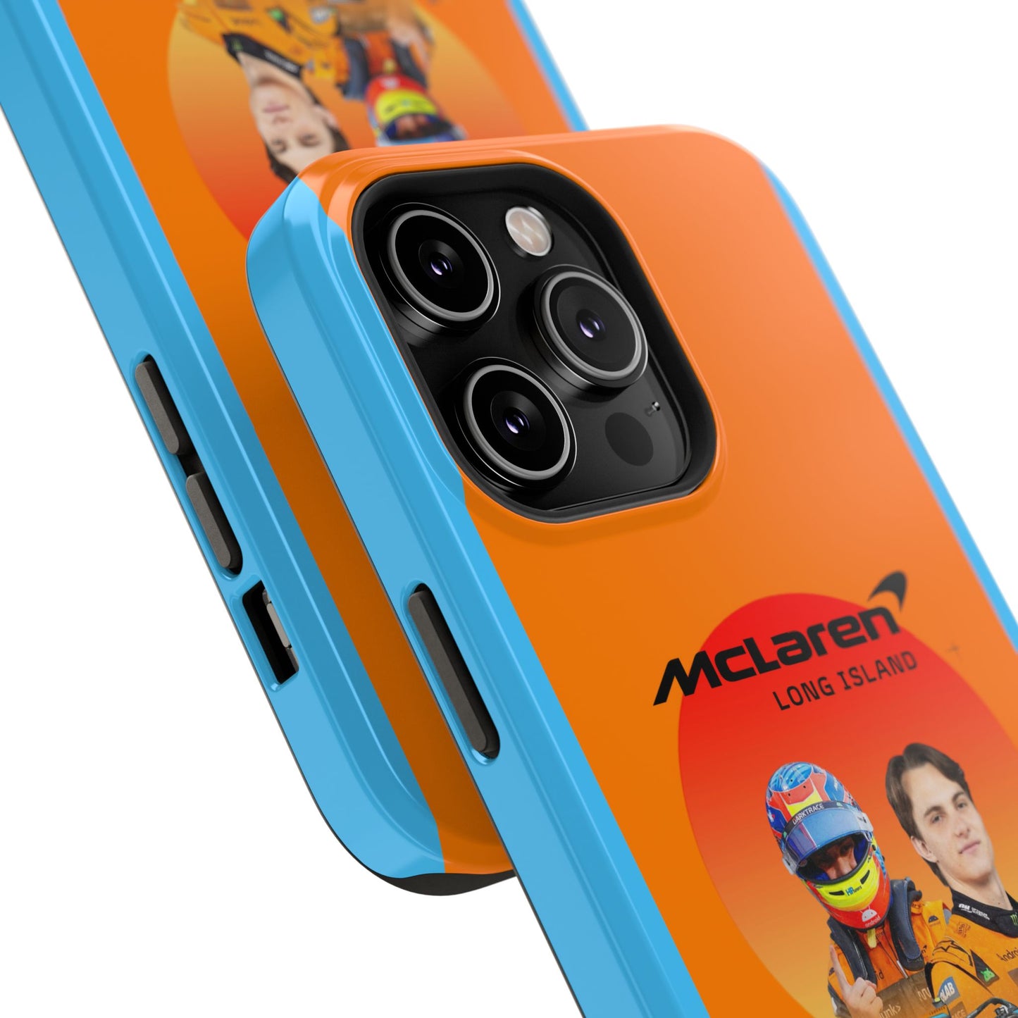 McLaren Long Island McLaren F1 inspired Oscar Piastri Impact-Resistant Phone Case - Sleek & Stylish