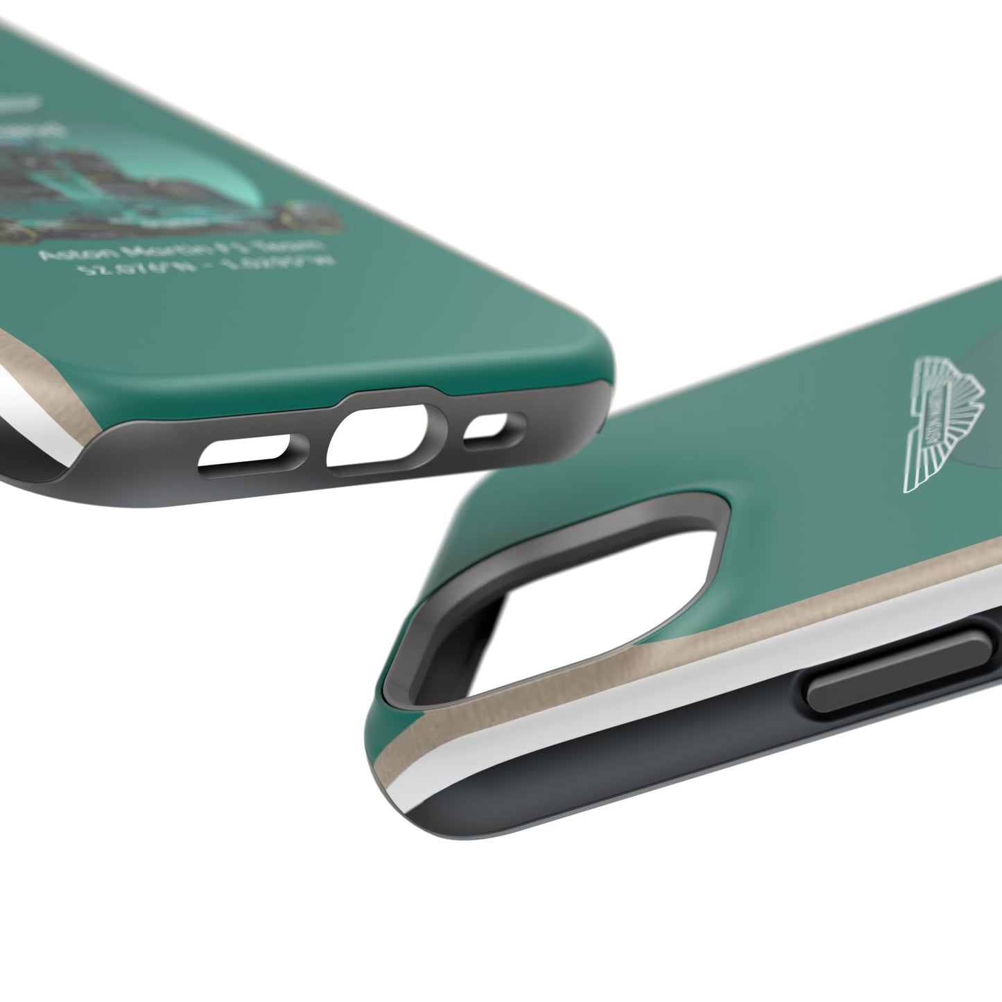 Aston Martin Long Island Formula 1 inspired Impact-Resistant Phone Case - Sleek & Stylish