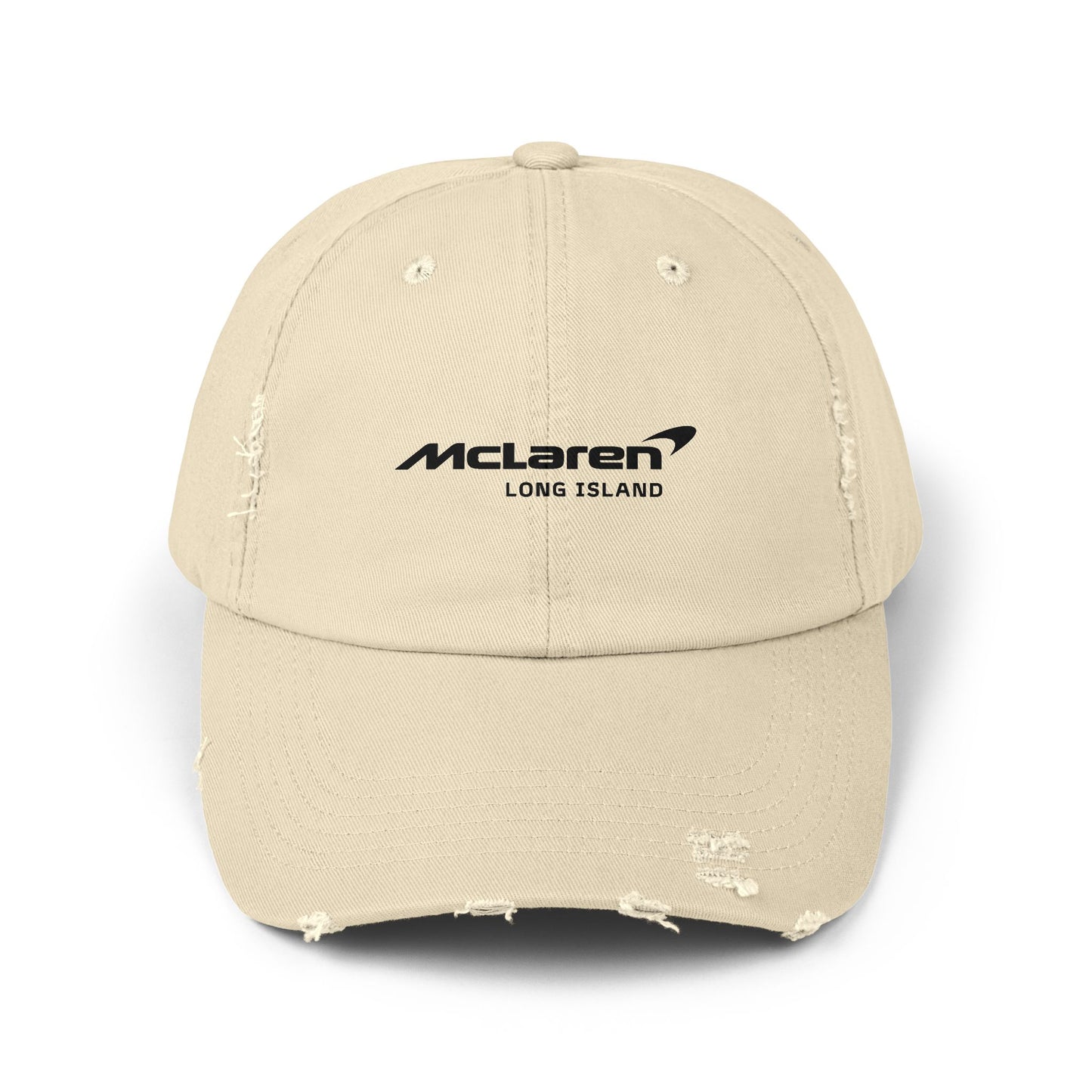 McLaren Long Island Unisex Distressed Cap / Stone