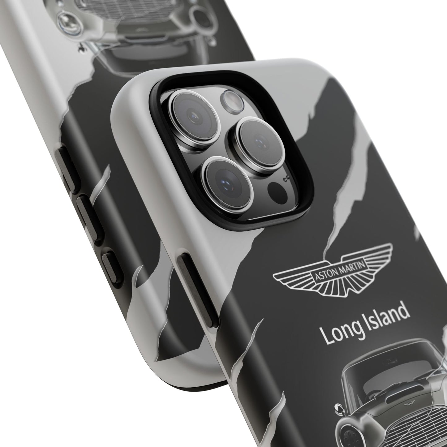 Aston Martin Long Island Phone Case Aston Martin DB5 Goldfinger 007 inspired Phone case (iPhone 8-17)