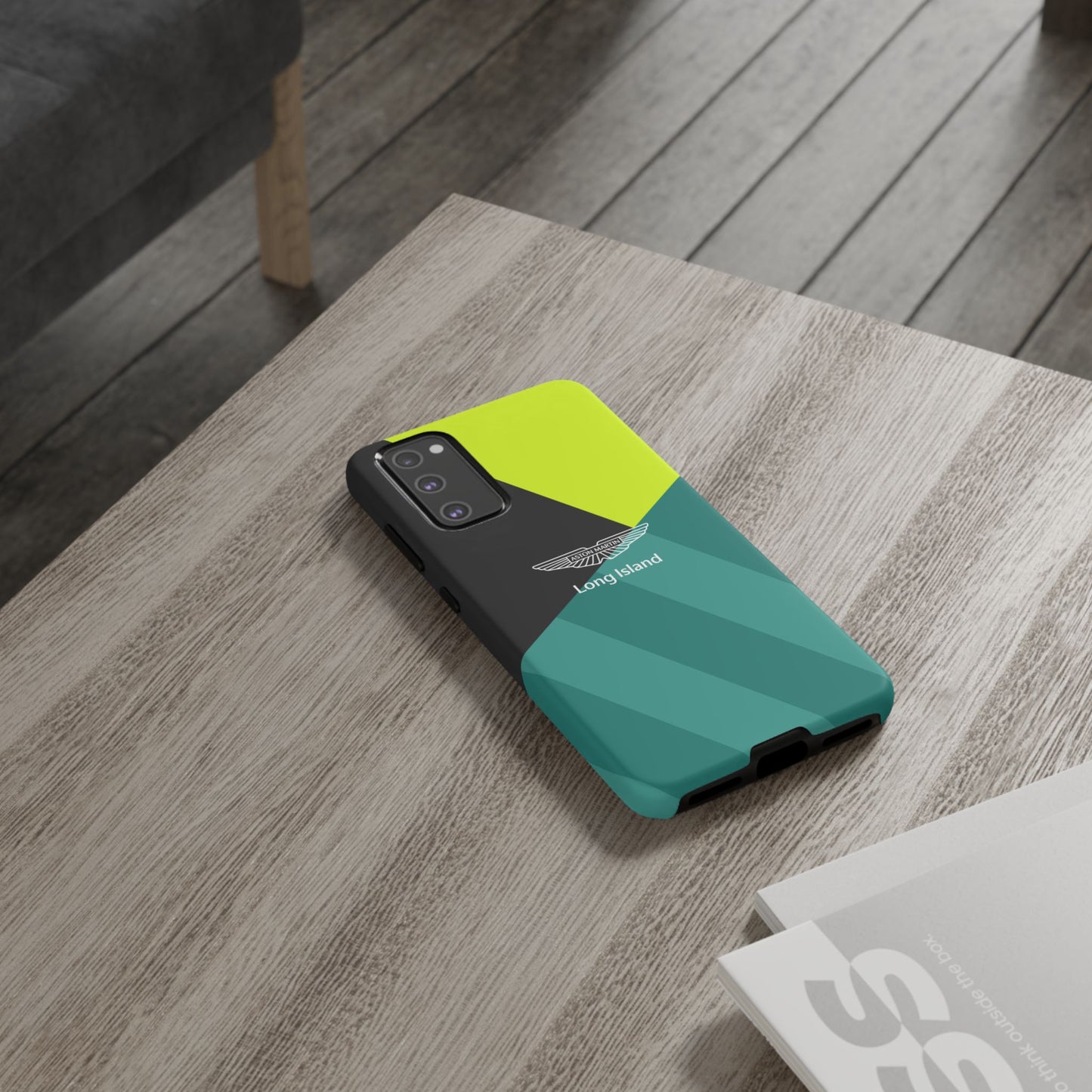 Aston Martin Long Island Impact-Resistant Phone Case | Durable Protection for Car Enthusiasts