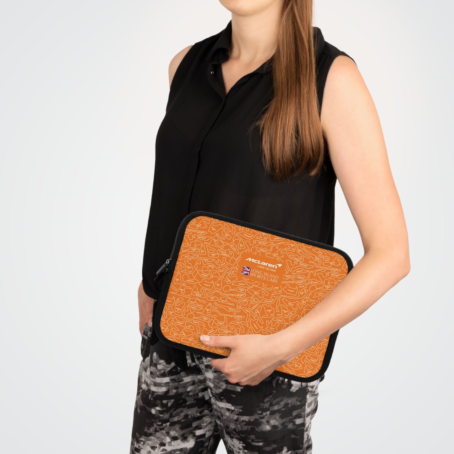 McLaren Long Island F1 Racetrack Laptop Sleeve