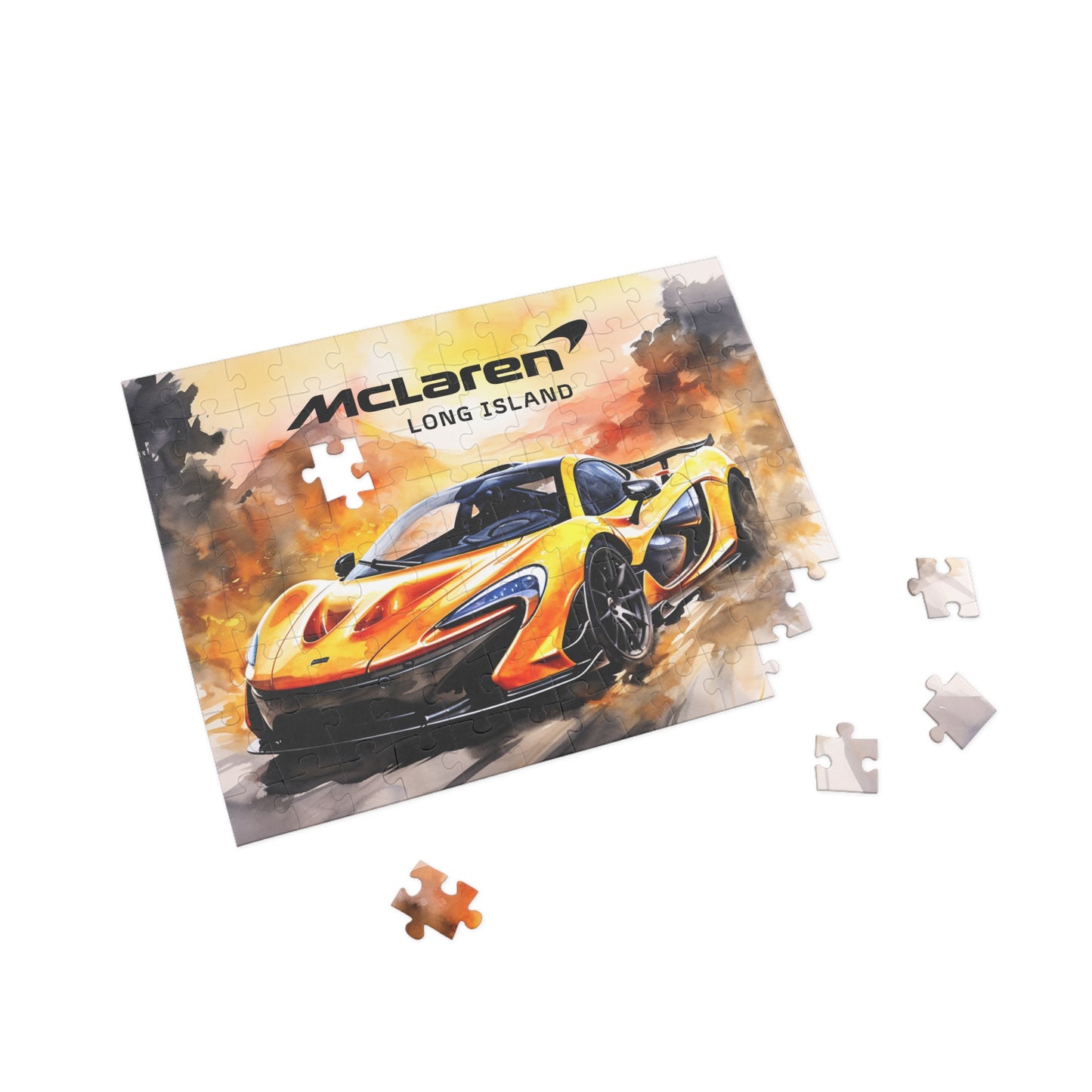 McLaren Long Island P1 Inspired Puzzle - 96, 252, 500, 1000-Piece Options