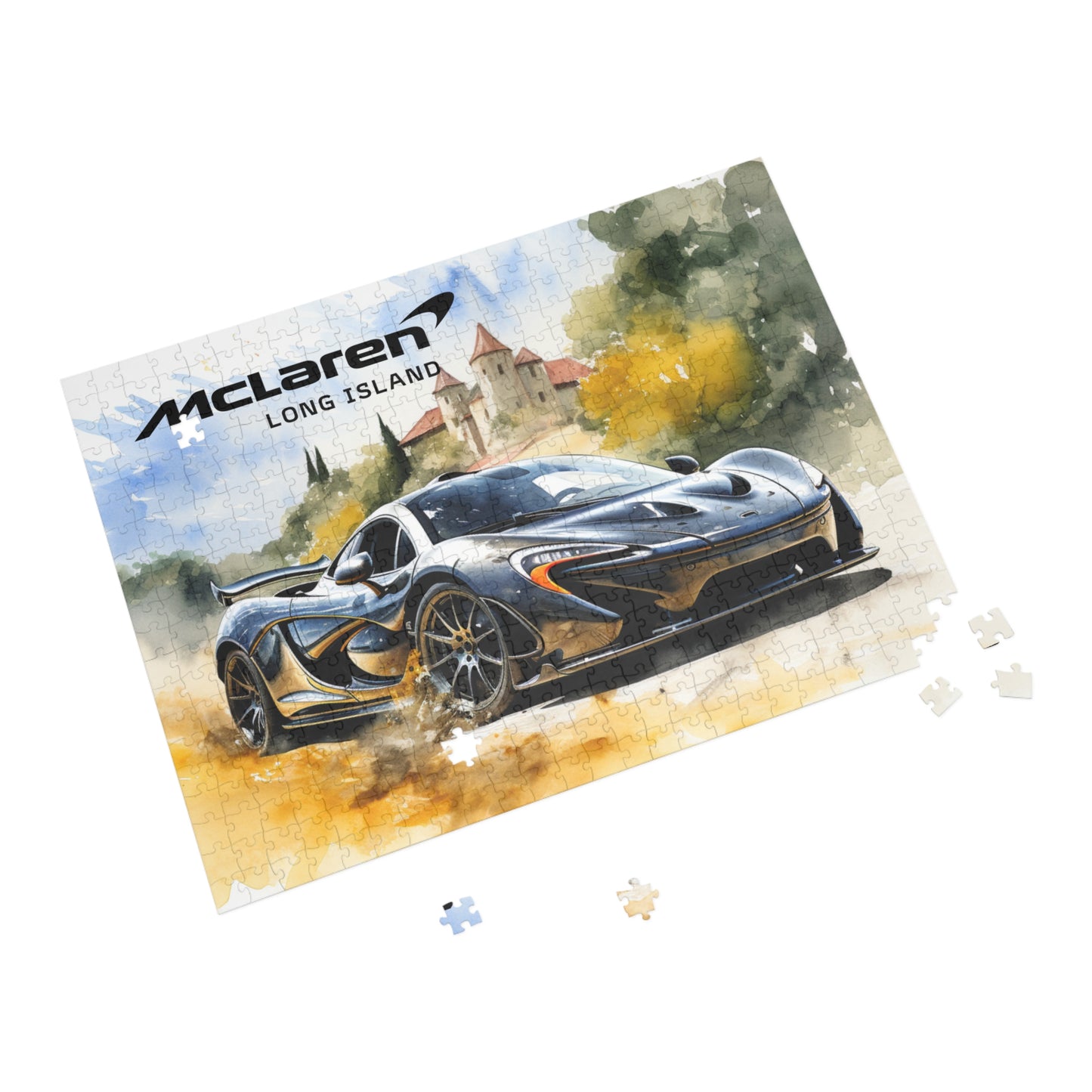 McLaren Long Island P1 Inspired Puzzle - 96, 252, 500, 1000-Piece Options
