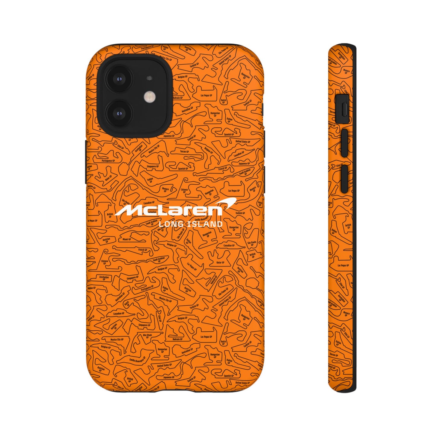 McLaren Long Island F1 race Track Inspired Impact-Resistant Phone Case
