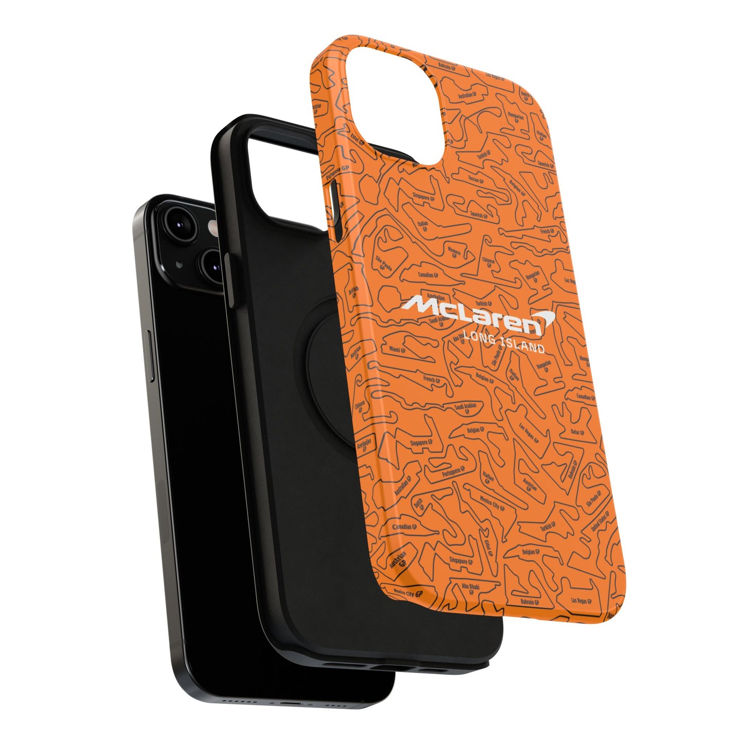 McLaren Long Island F1 race Track Inspired Impact-Resistant Phone Case