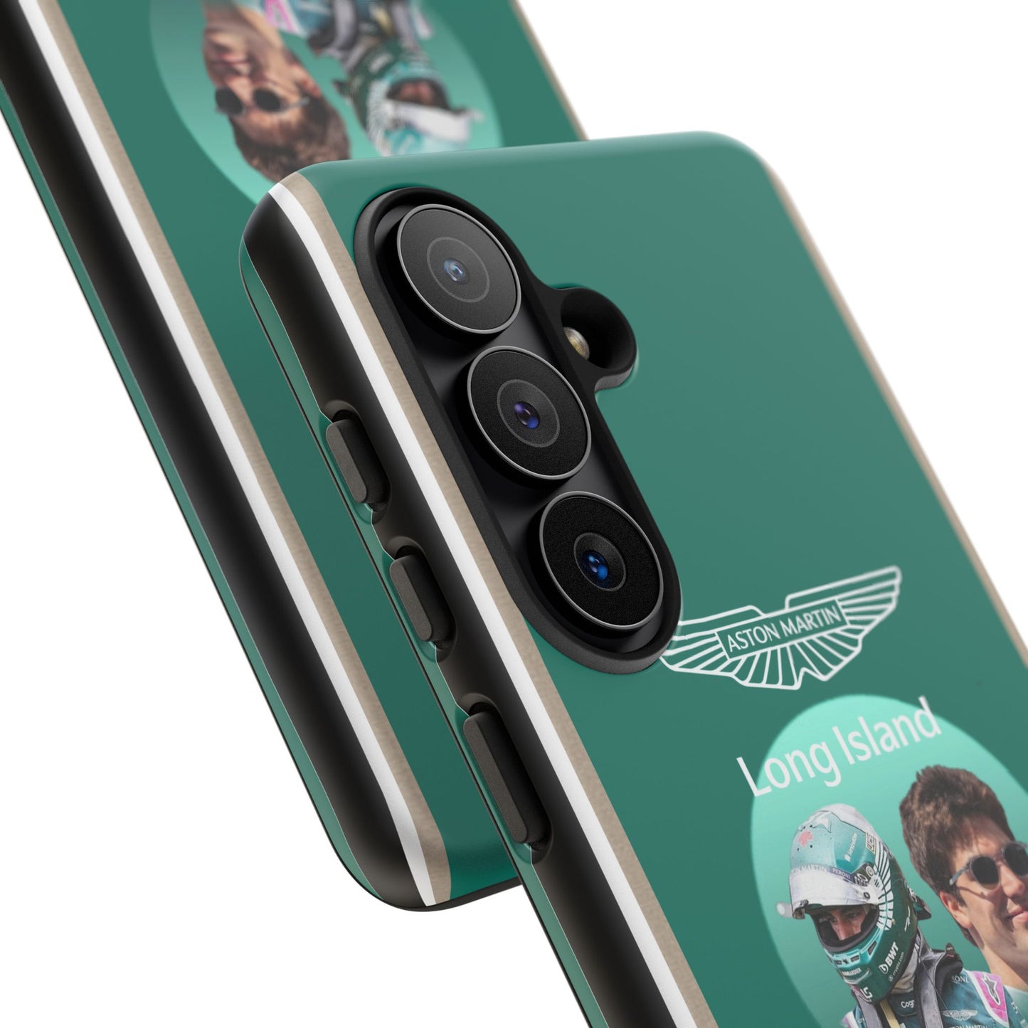 Aston Martin Long Island F1 inspired Lance Stroll Impact-Resistant Phone Case - Sleek & Stylish
