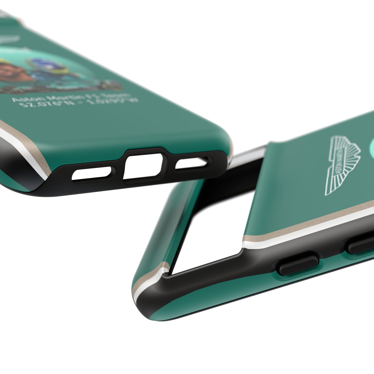 Aston Martin Long Island F1 inspired Fernando Alonso Impact-Resistant Phone Case - Sleek & Stylish