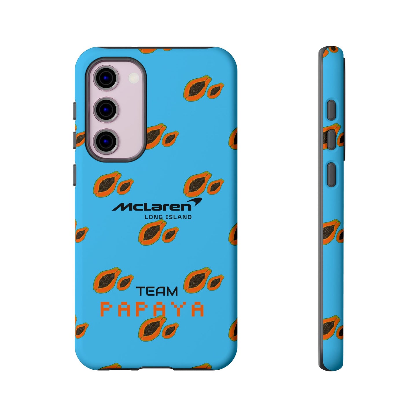 McLaren Long Island Team Papaya Impact-Resistant Phone Case - Sleek & Stylish