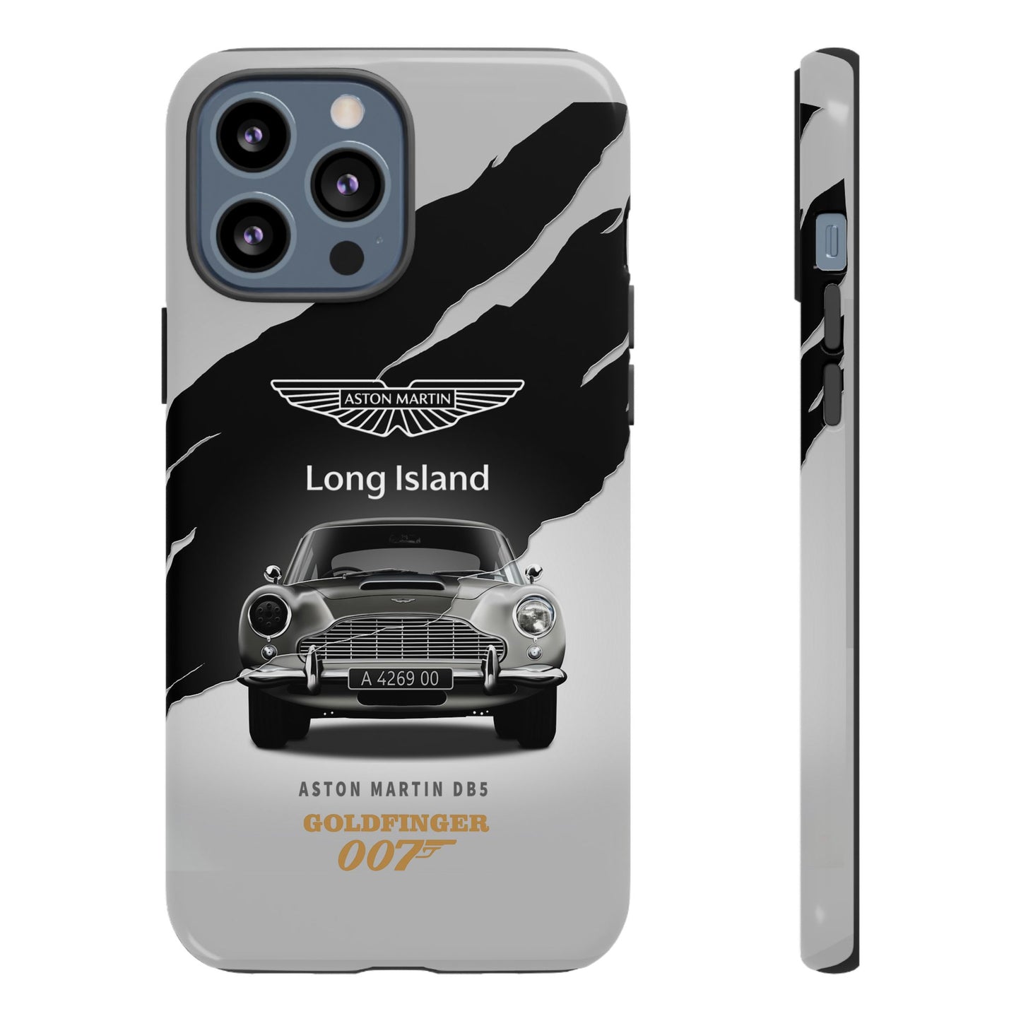 Aston Martin Long Island Phone Case Aston Martin DB5 Goldfinger 007 inspired Phone case (iPhone 8-17)