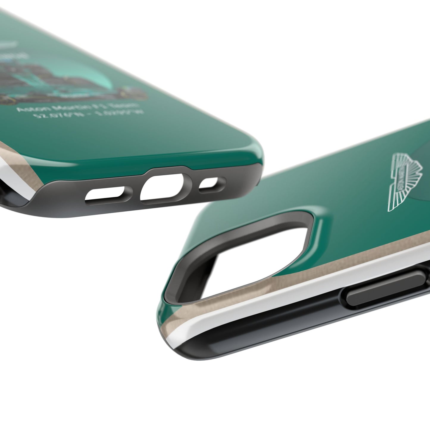 Aston Martin Long Island Formula 1 inspired Impact-Resistant Phone Case - Sleek & Stylish