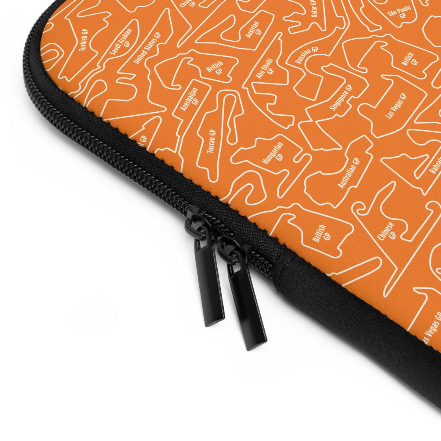 Long Island Sports Cars |McLaren Long Island | F1 Racetrack Laptop Sleeve