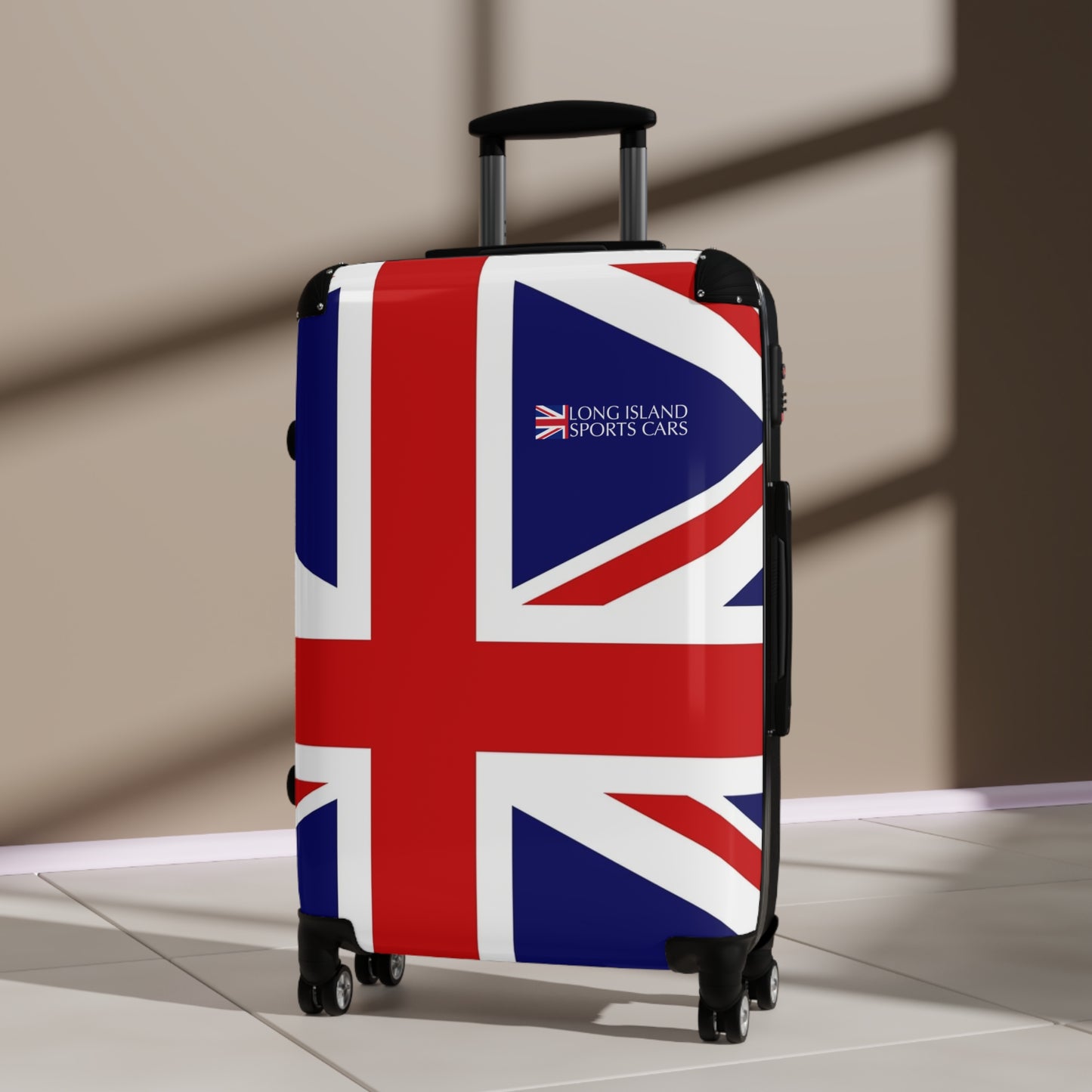 Long Island Sports Cars Flag Suitcase