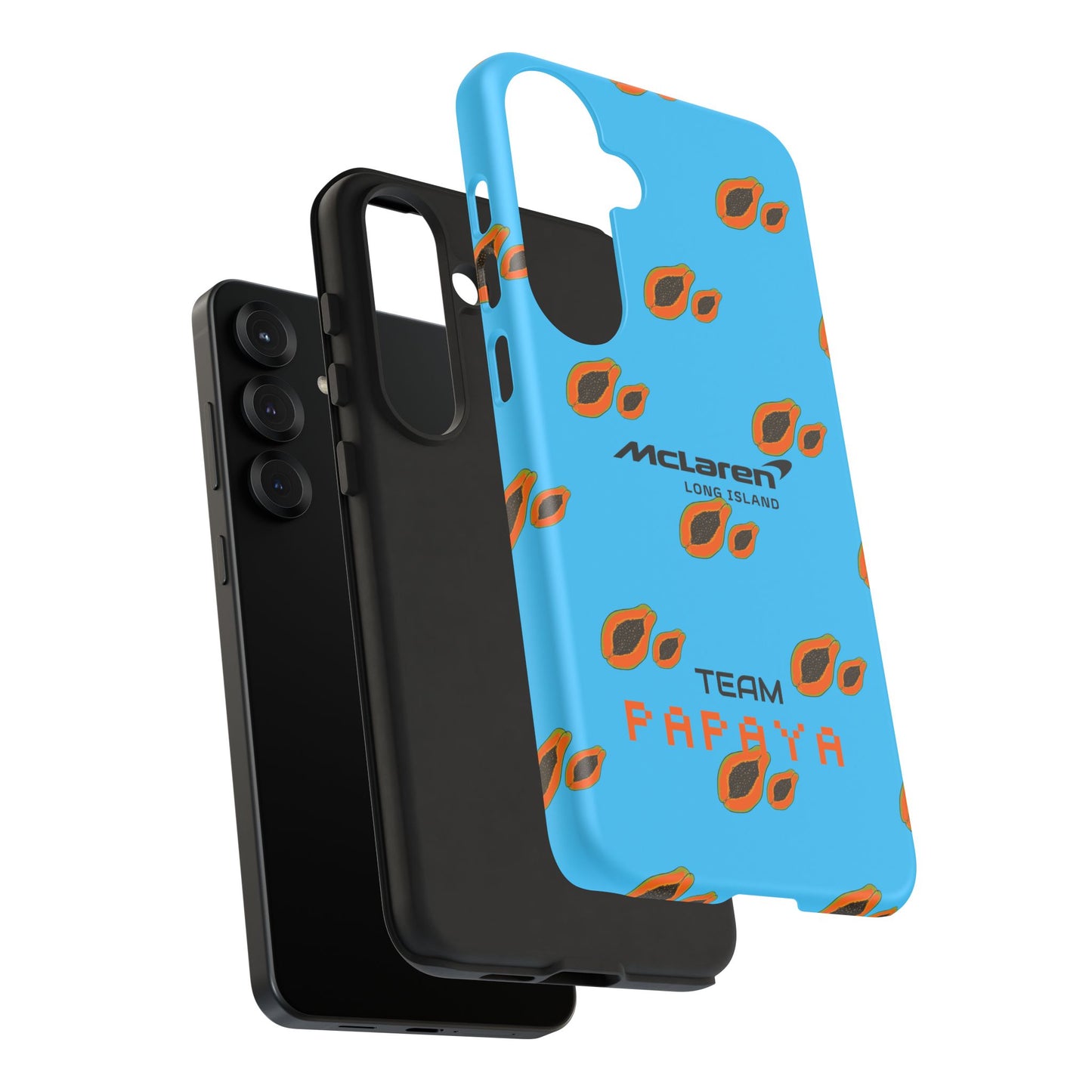 McLaren Long Island Team Papaya Impact-Resistant Phone Case - Sleek & Stylish