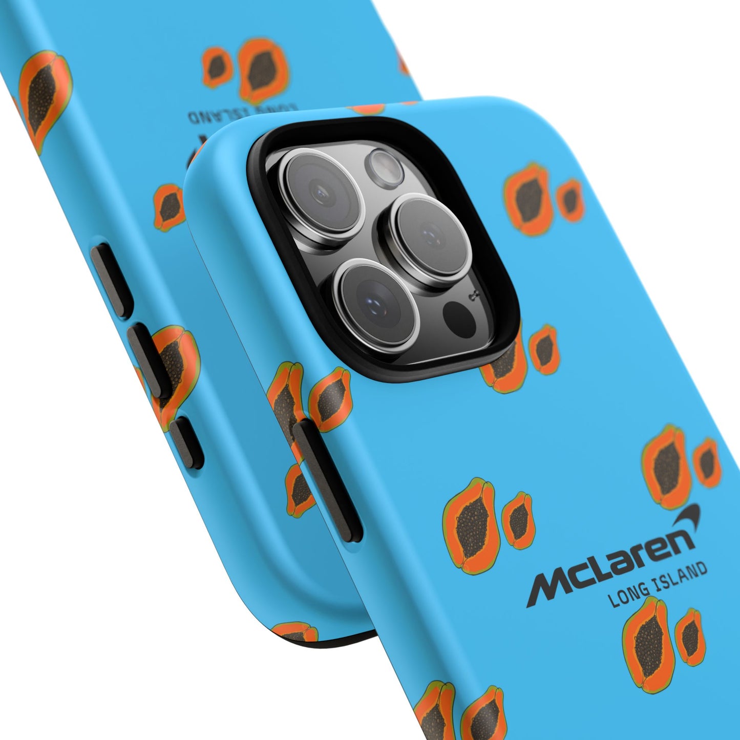 McLaren Long Island Team Papaya Impact-Resistant Phone Case - Sleek & Stylish