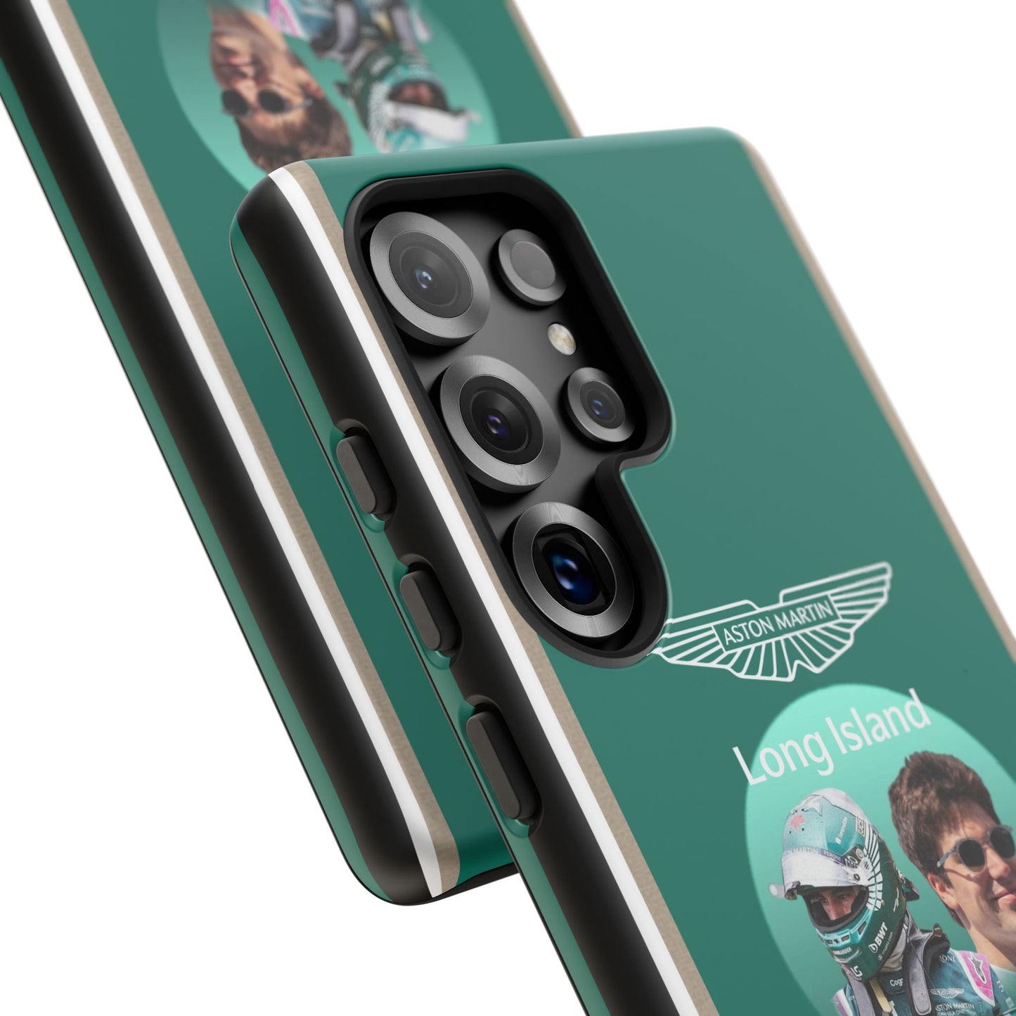 Aston Martin Long Island F1 inspired Lance Stroll Impact-Resistant Phone Case - Sleek & Stylish