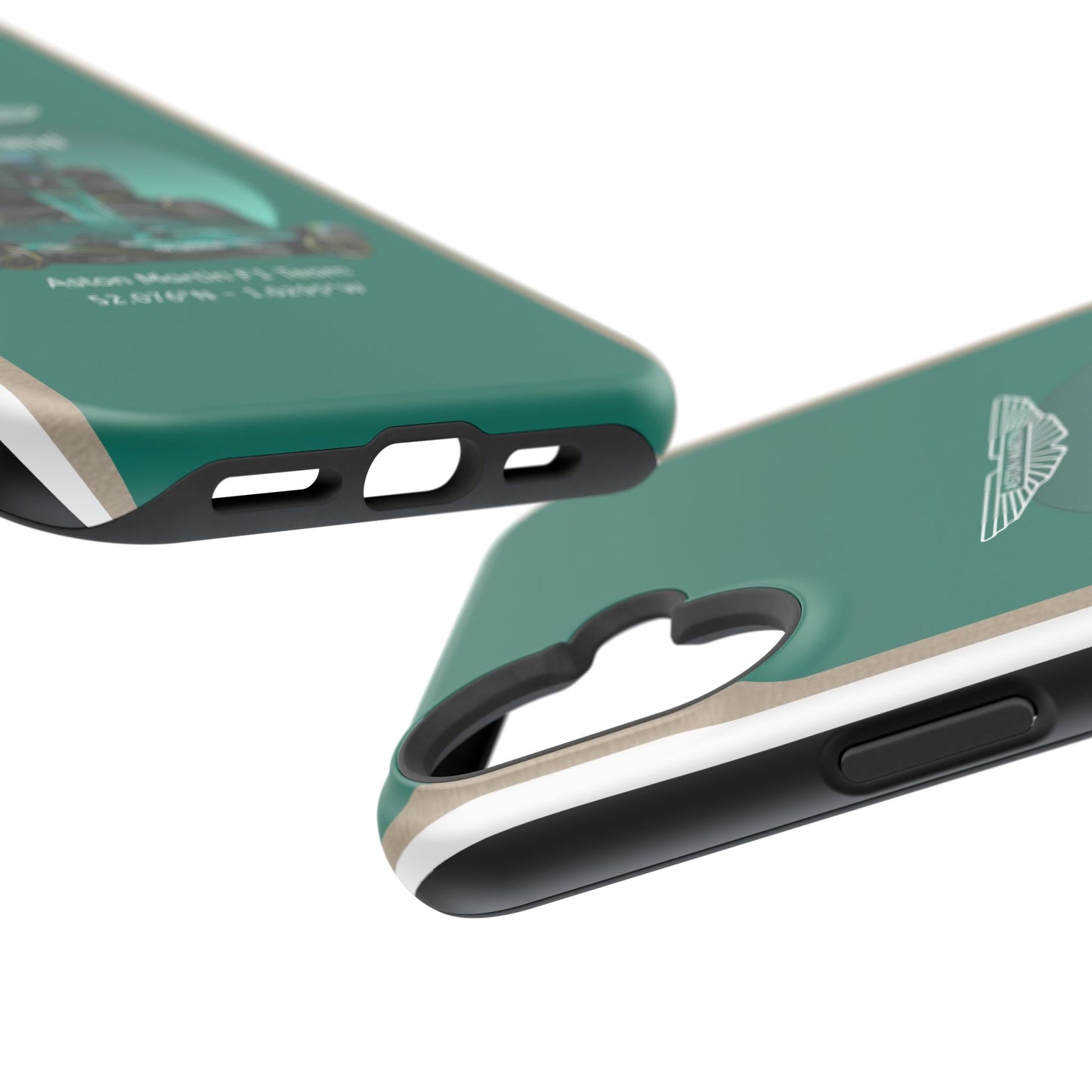 Aston Martin Long Island Formula 1 inspired Impact-Resistant Phone Case - Sleek & Stylish