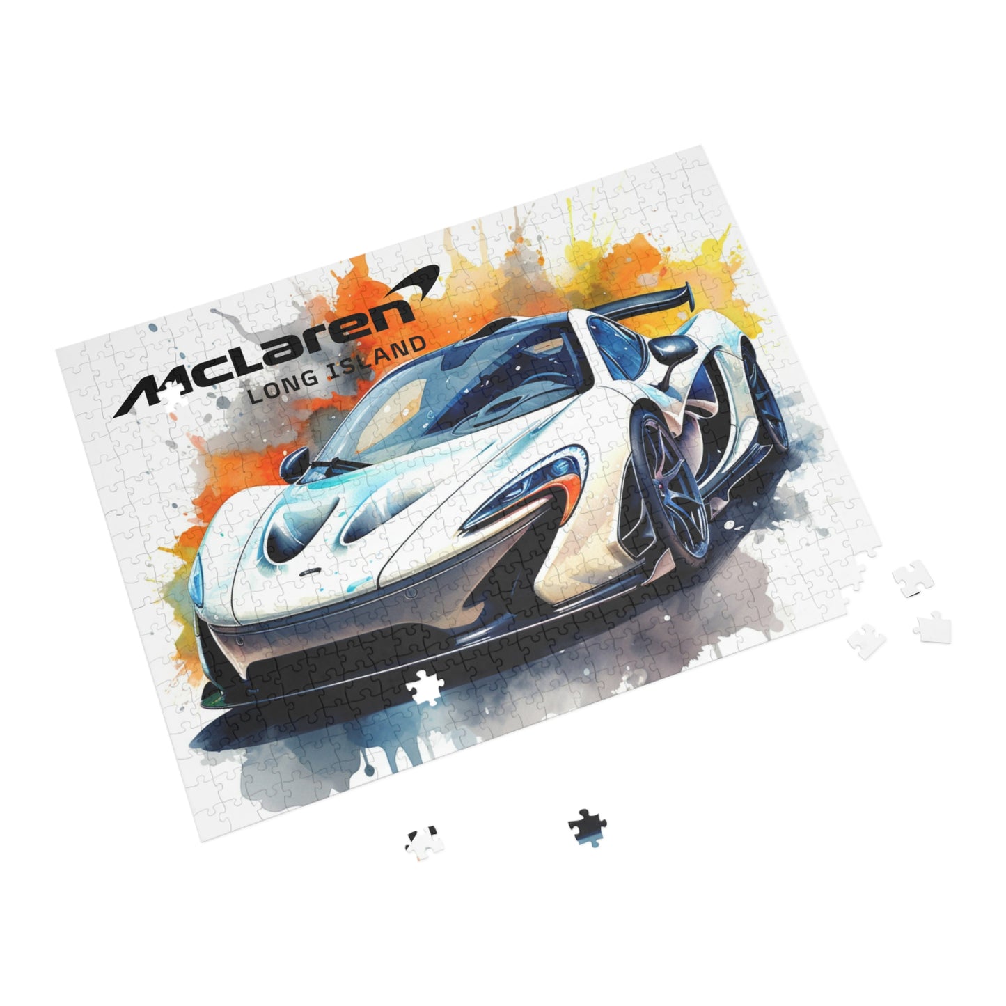 McLaren Long Island P1 Inspired Puzzle - 96, 252, 500, 1000-Piece Options