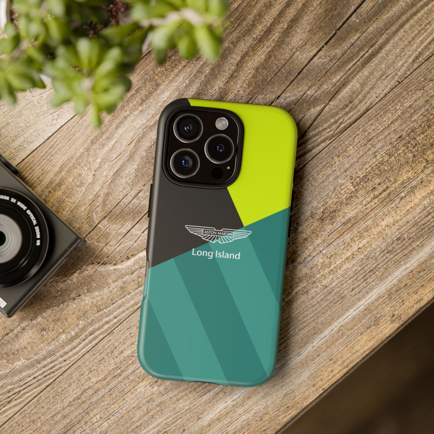 Aston Martin Long Island Impact-Resistant Phone Case | Durable Protection for Car Enthusiasts