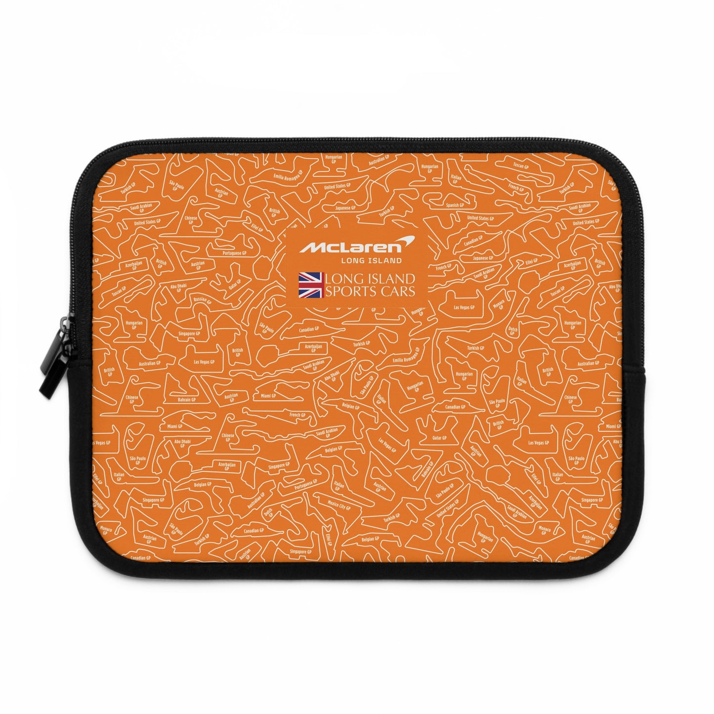 McLaren Long Island F1 Racetrack Laptop Sleeve