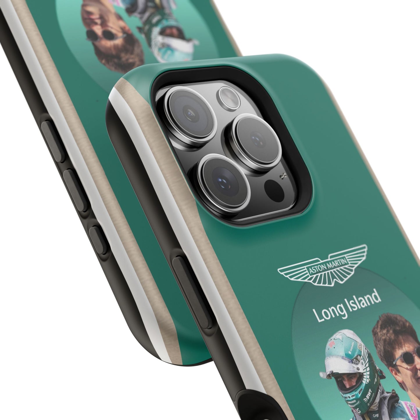 Aston Martin Long Island F1 inspired Lance Stroll Impact-Resistant Phone Case - Sleek & Stylish