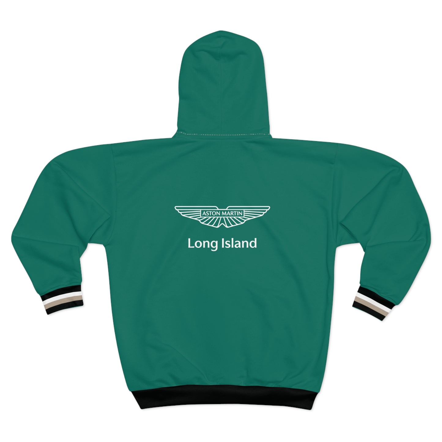 Aston Martin Long Island Unisex Zip Hoodie
