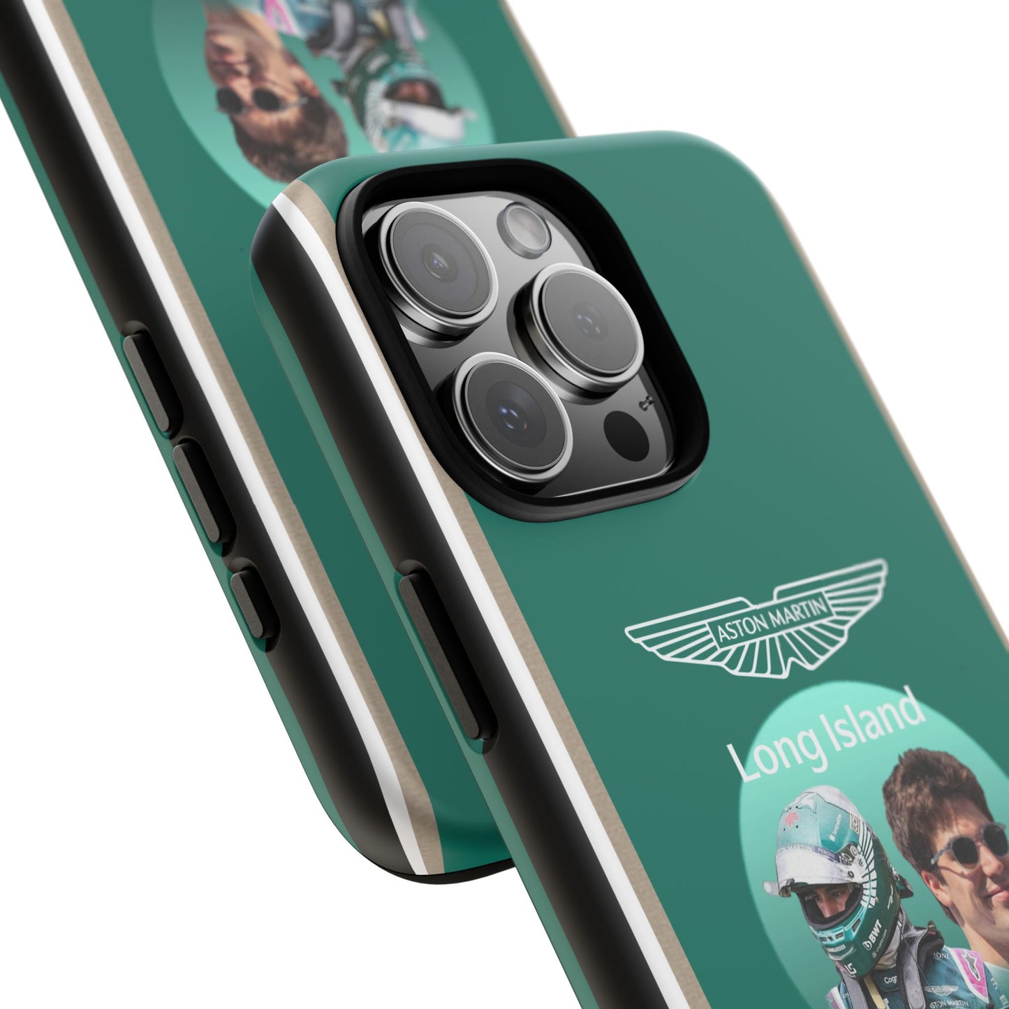 Aston Martin Long Island F1 inspired Lance Stroll Impact-Resistant Phone Case - Sleek & Stylish