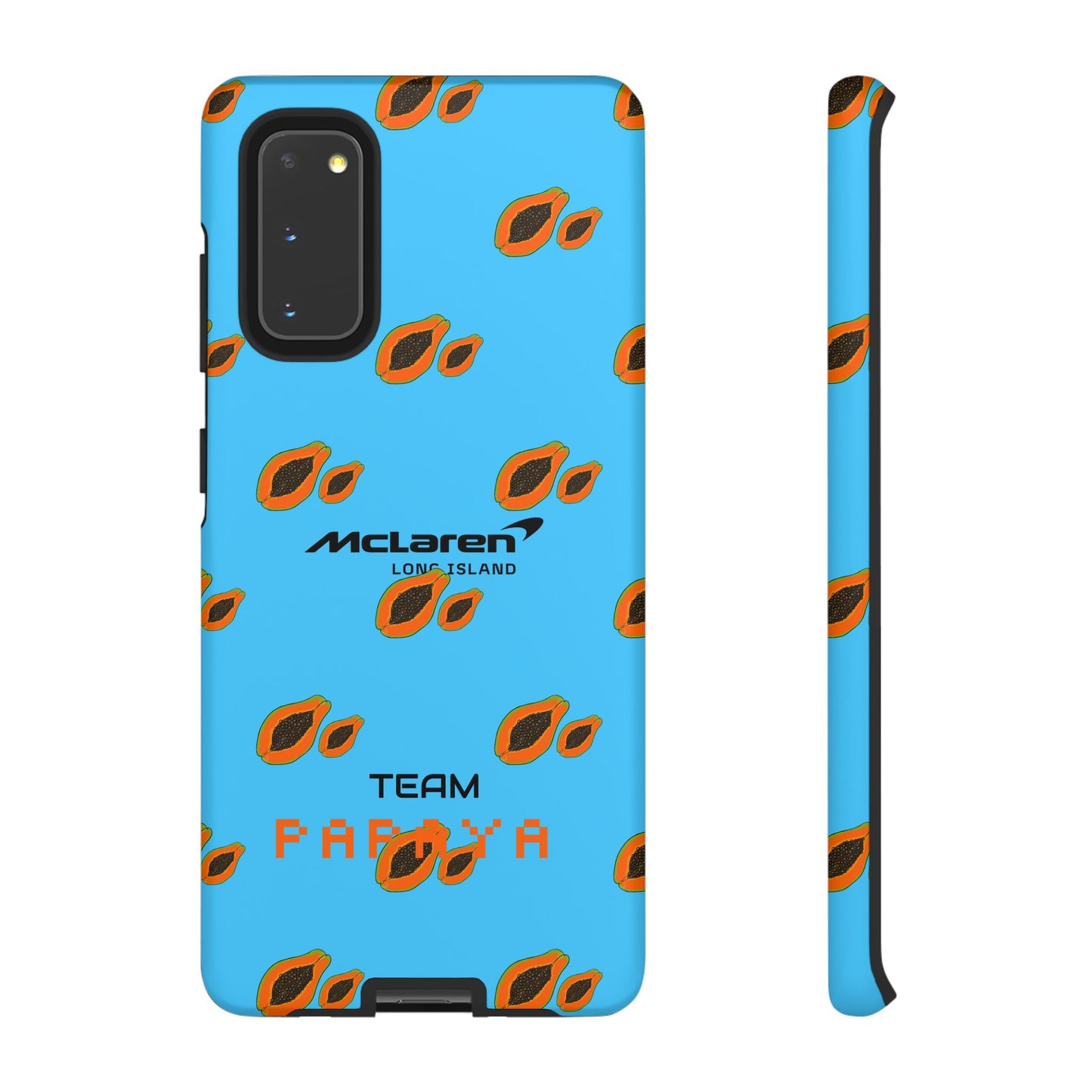 McLaren Long Island Team Papaya Impact-Resistant Phone Case - Sleek & Stylish