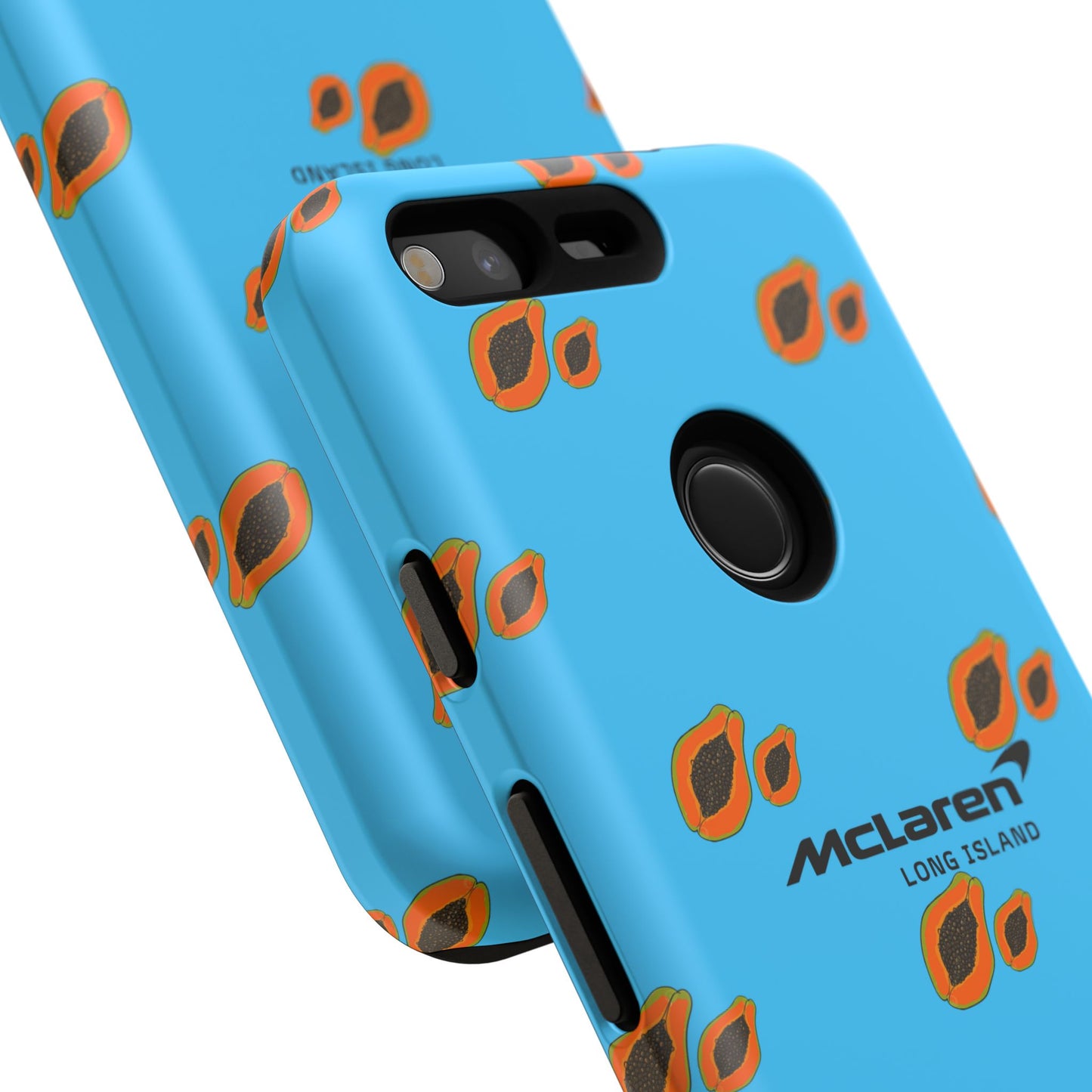 McLaren Long Island Team Papaya Impact-Resistant Phone Case - Sleek & Stylish