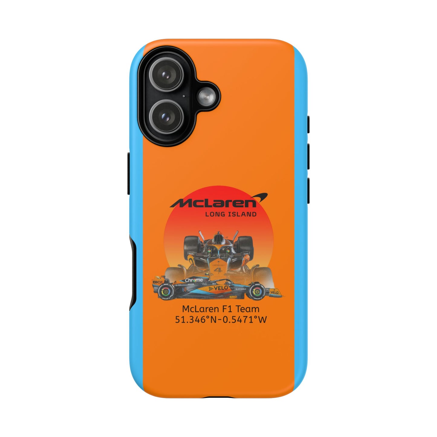 McLaren Long Island Formula 1 inspired Impact-Resistant Phone Case - Sleek & Stylish