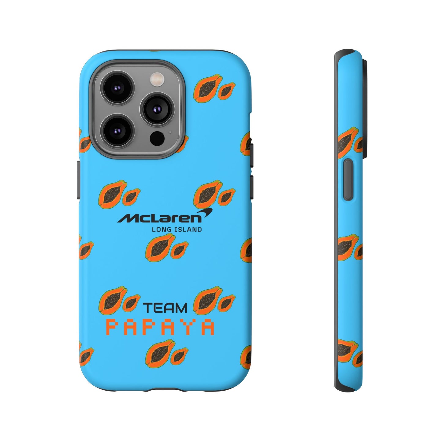 McLaren Long Island Team Papaya Impact-Resistant Phone Case - Sleek & Stylish