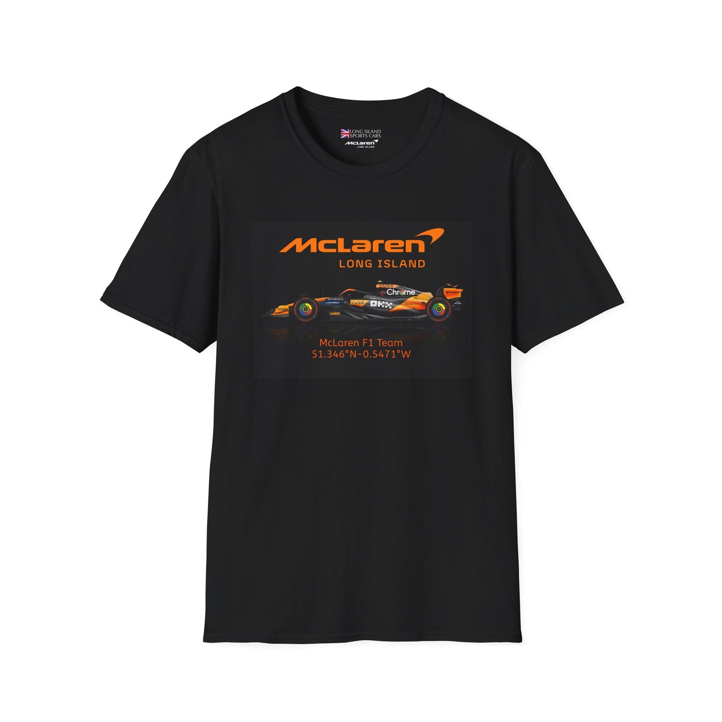 McLaren Long Island F1 Inspired Unisex T-Shirt