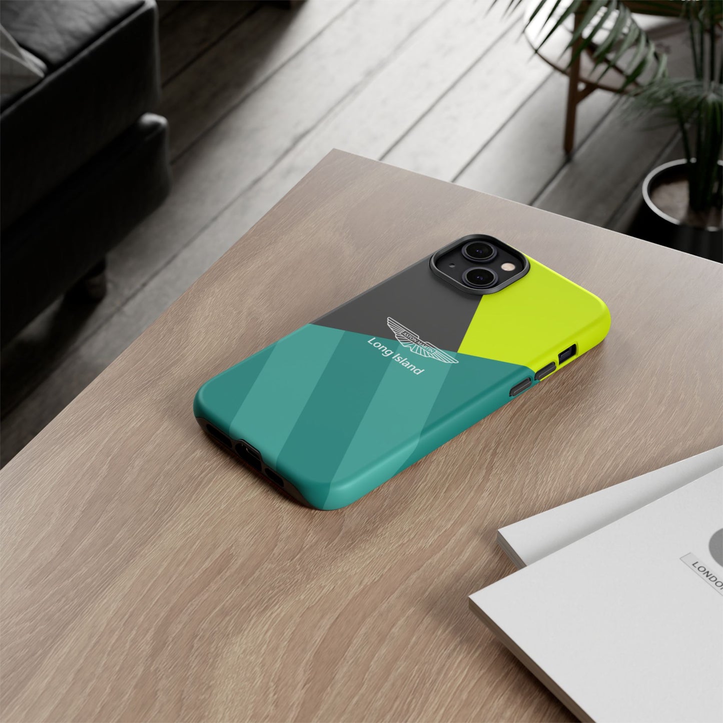 Aston Martin Long Island Impact-Resistant Phone Case | Durable Protection for Car Enthusiasts