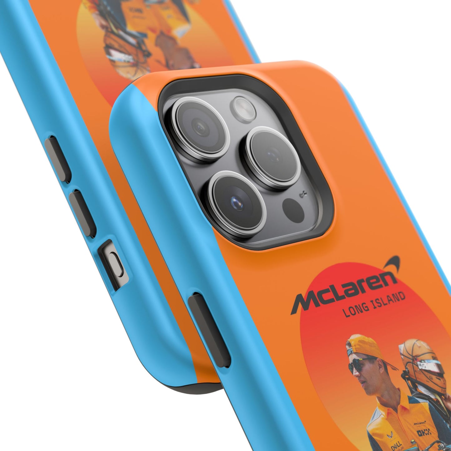 McLaren Long Island McLaren F1 inspired Lando Norris Impact-Resistant Phone Case - Sleek & Stylish