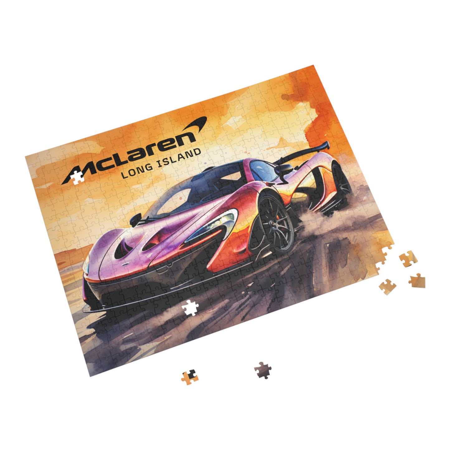 McLaren Long Island  P1 inspired Puzzle - 96, 252, 500, 1000-Piece Options