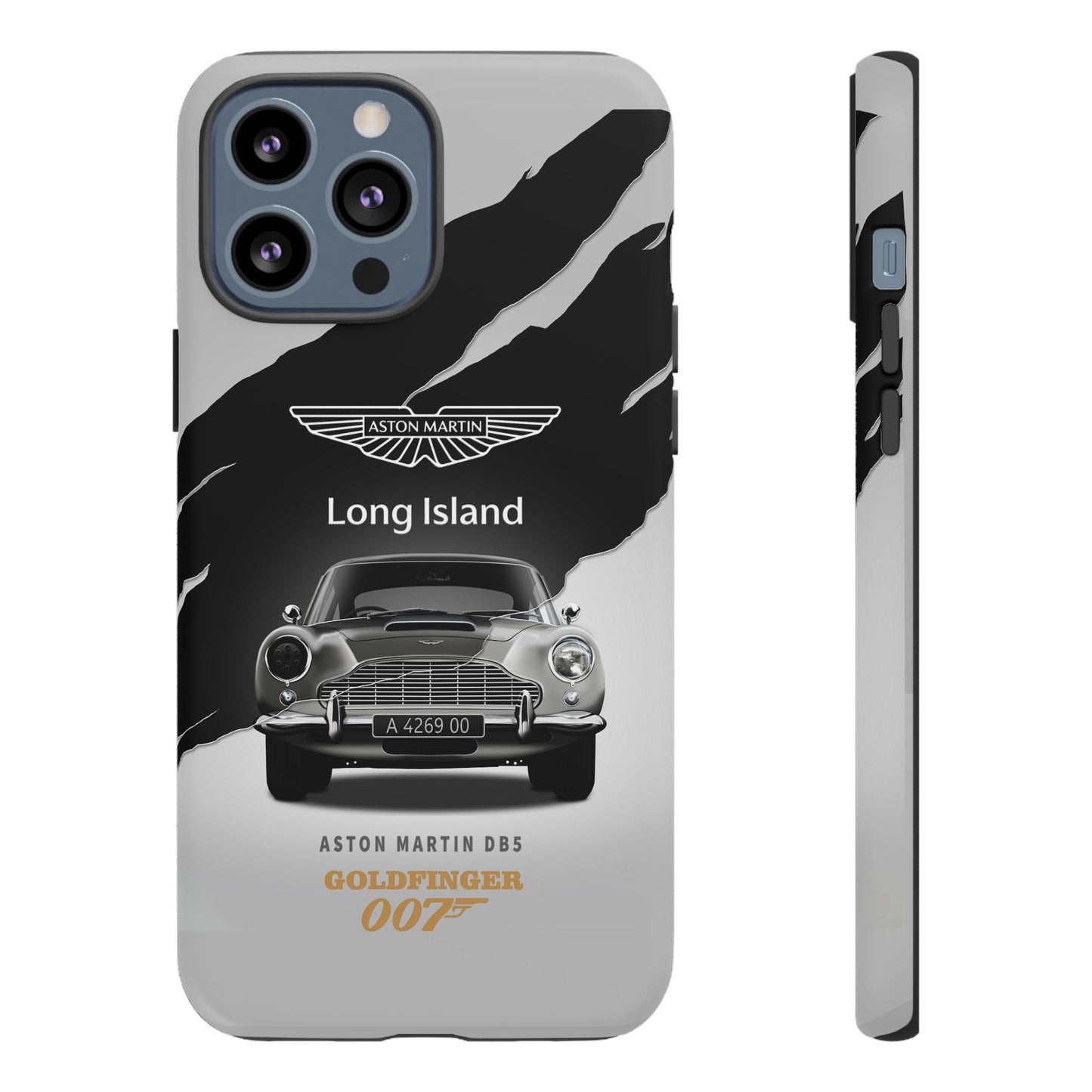 Aston Martin Long Island Phone Case Aston Martin DB5 Goldfinger 007 inspired Phone case (iPhone 8-17)