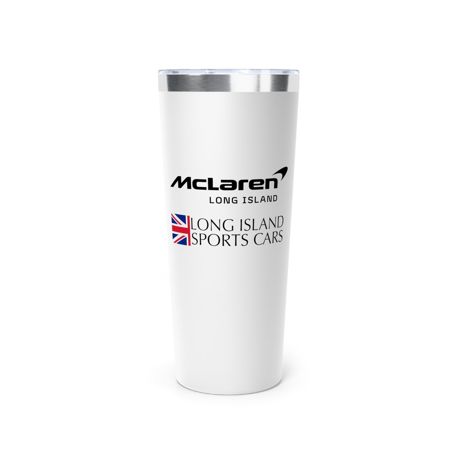 Long Island SportsCars|McLaren Long Island Copper Vacuum Insulated Tumbler, 22oz