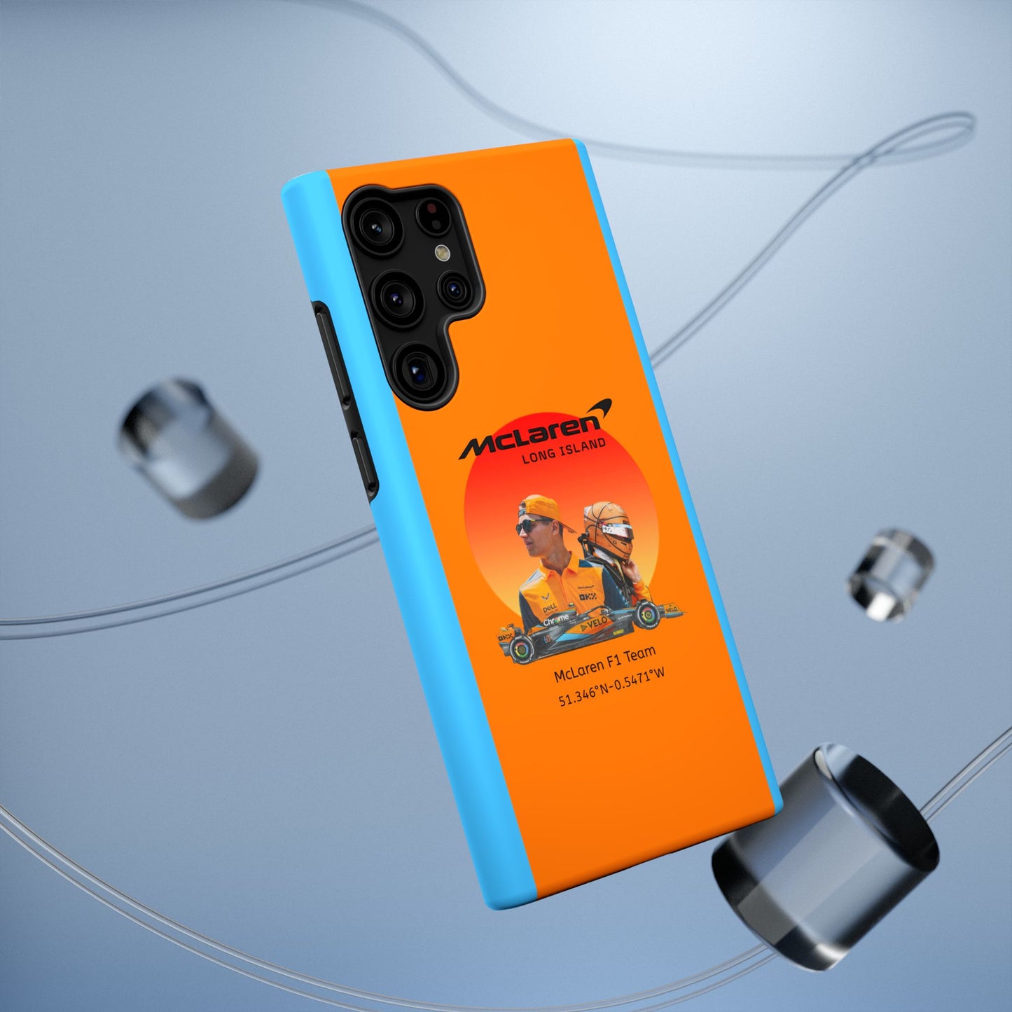 McLaren Long Island McLaren F1 inspired Lando Norris Impact-Resistant Phone Case - Sleek & Stylish