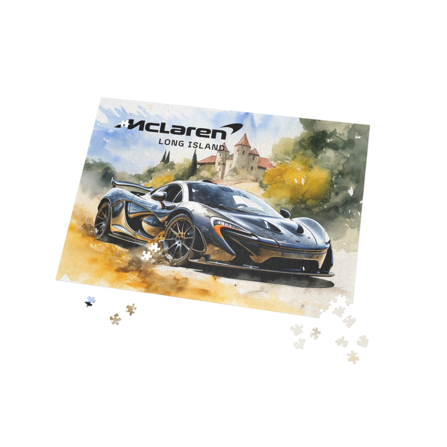 McLaren Long Island P1 Inspired Puzzle - 96, 252, 500, 1000-Piece Options