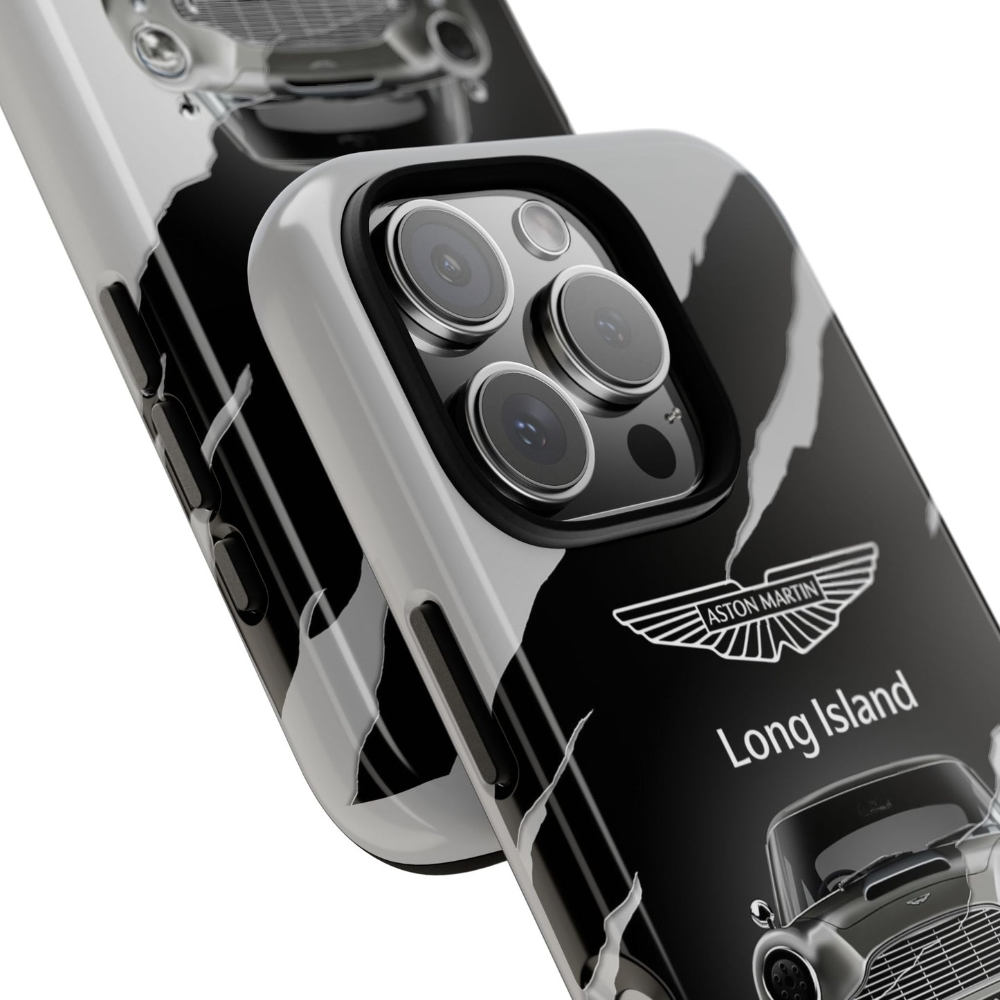 Aston Martin Long Island Phone Case Aston Martin DB5 Goldfinger 007 inspired Phone case (iPhone 8-17)