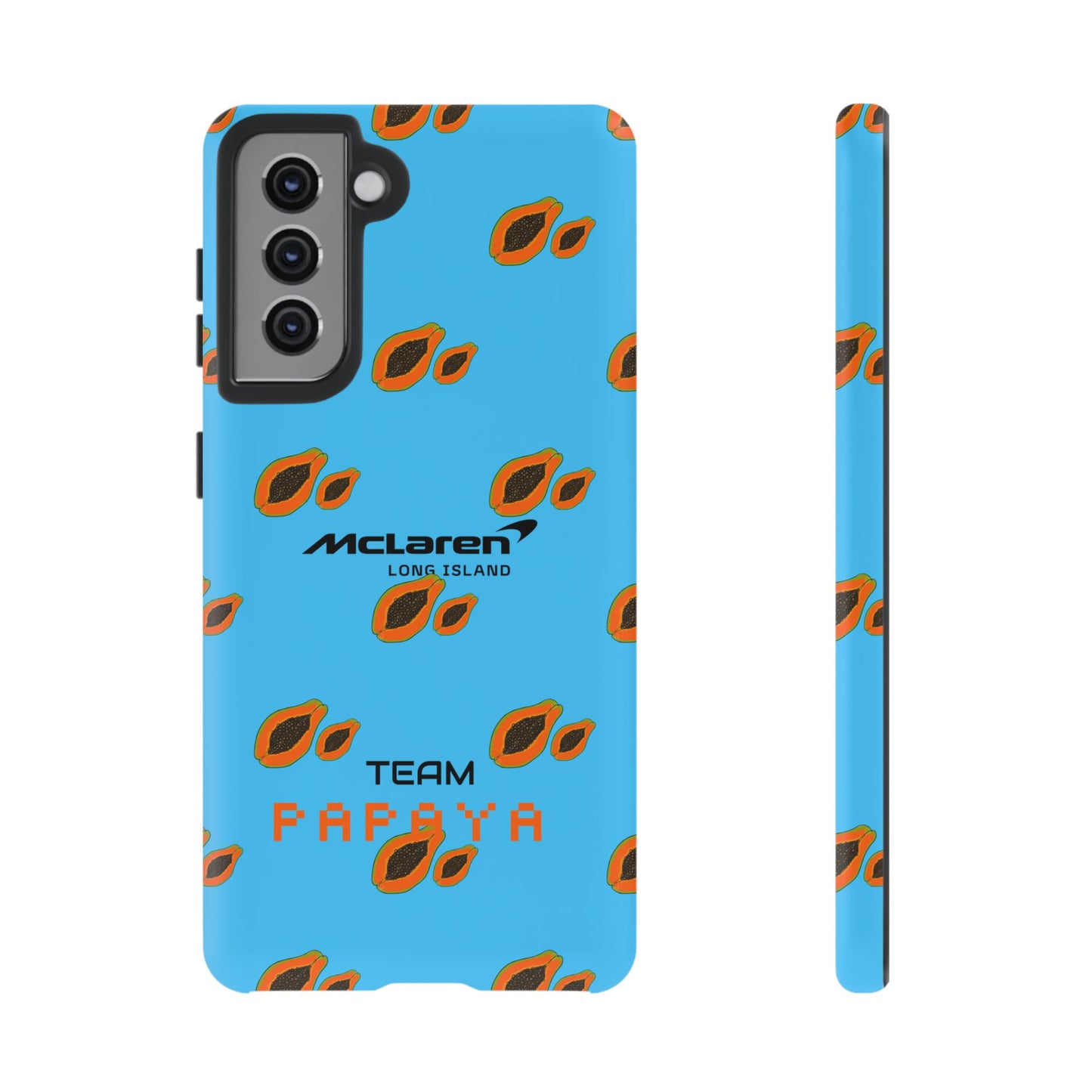 McLaren Long Island Team Papaya Impact-Resistant Phone Case - Sleek & Stylish