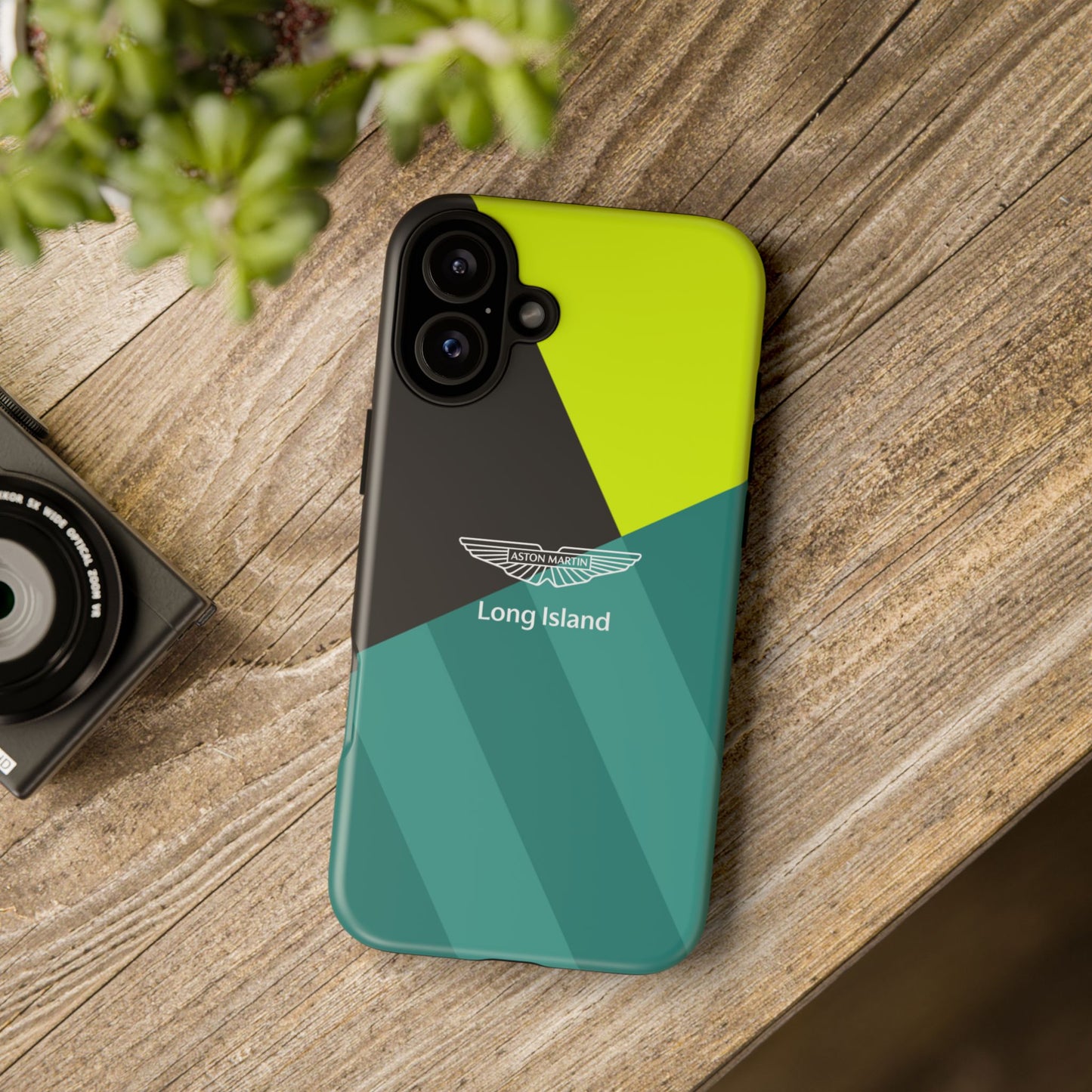Aston Martin Long Island Impact-Resistant Phone Case | Durable Protection for Car Enthusiasts