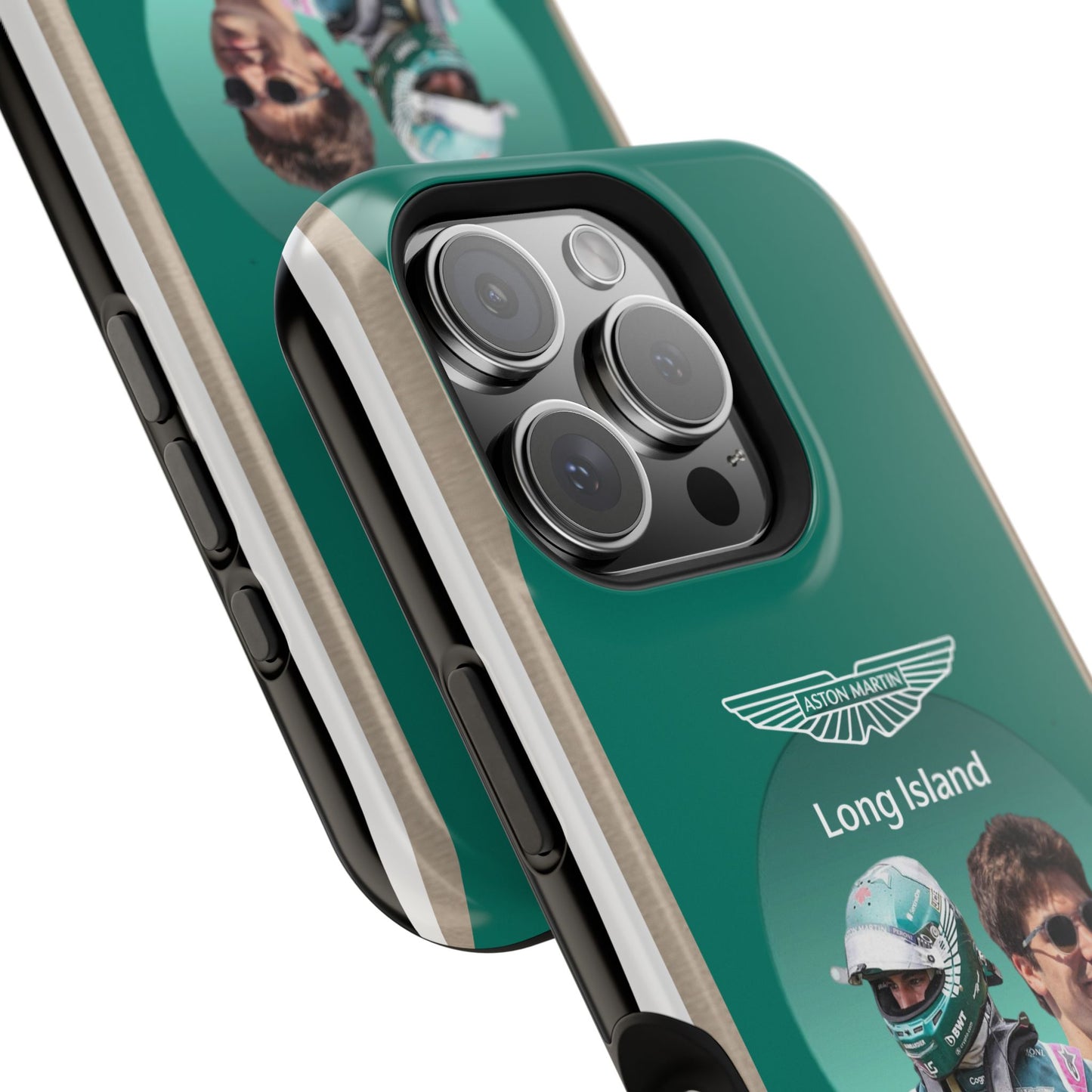 Aston Martin Long Island F1 inspired Lance Stroll Impact-Resistant Phone Case - Sleek & Stylish