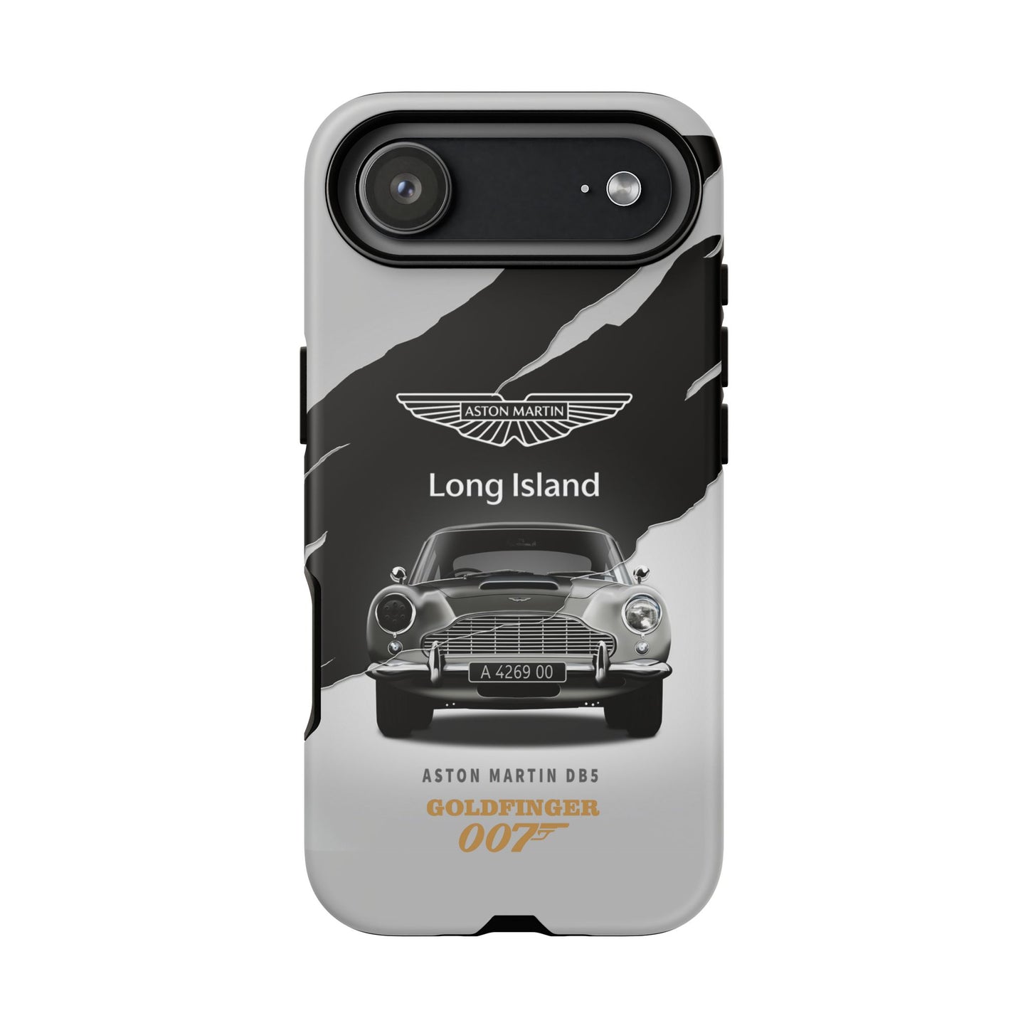 Aston Martin Long Island Phone Case Aston Martin DB5 Goldfinger 007 inspired Phone case (iPhone 8-17)