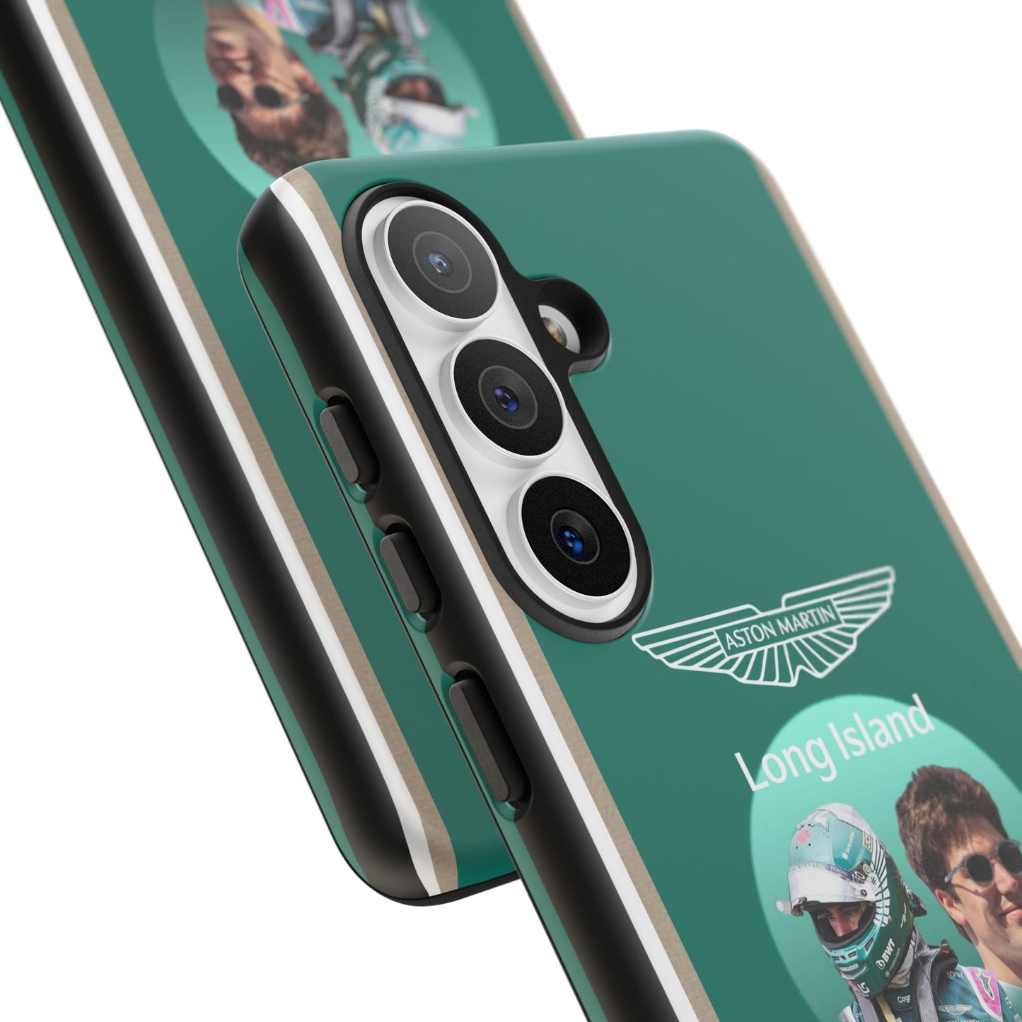 Aston Martin Long Island F1 inspired Lance Stroll Impact-Resistant Phone Case - Sleek & Stylish